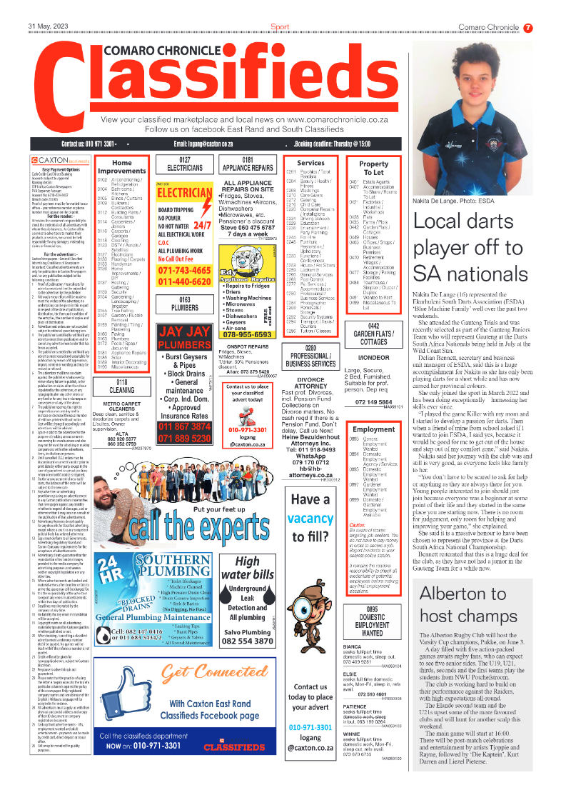 Comaro Chronicle 31 May 2023 page 7