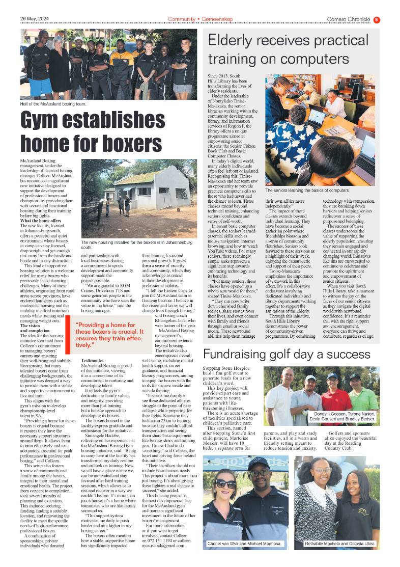 Comaro Chronicle 31 May 2024 page 5
