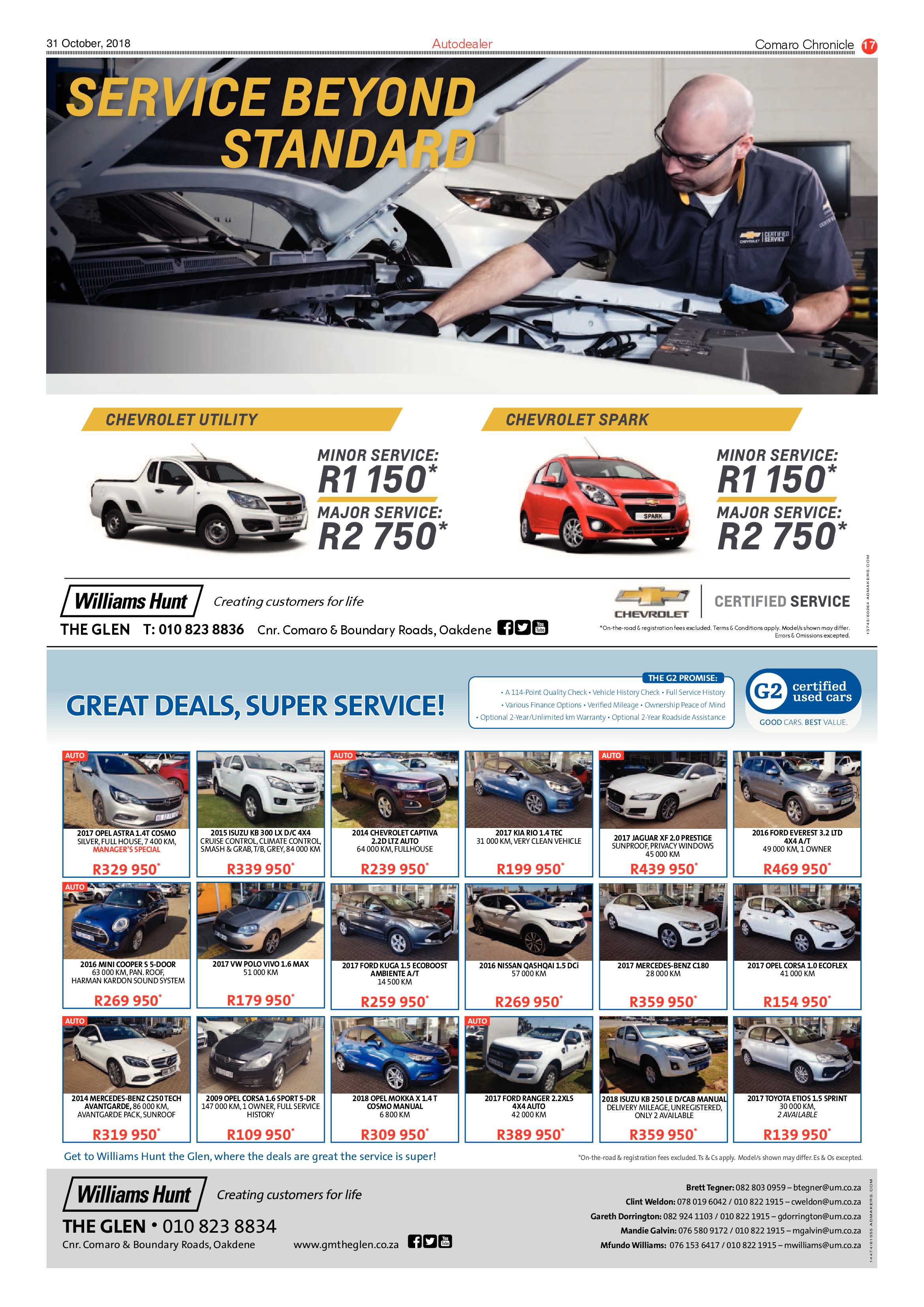 Comaro Chronicle 31 October 2018 page 17