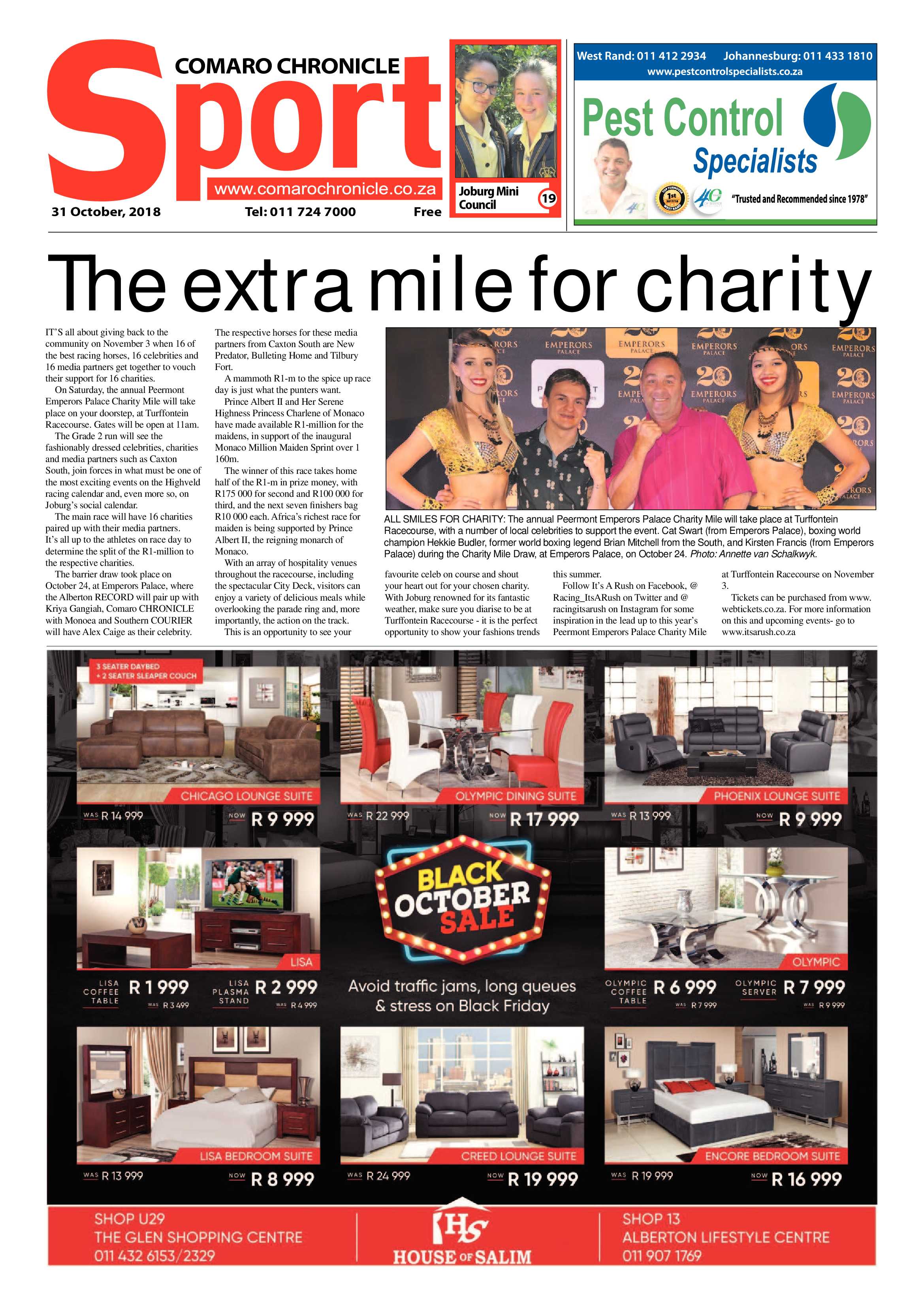 Comaro Chronicle 31 October 2018 page 20