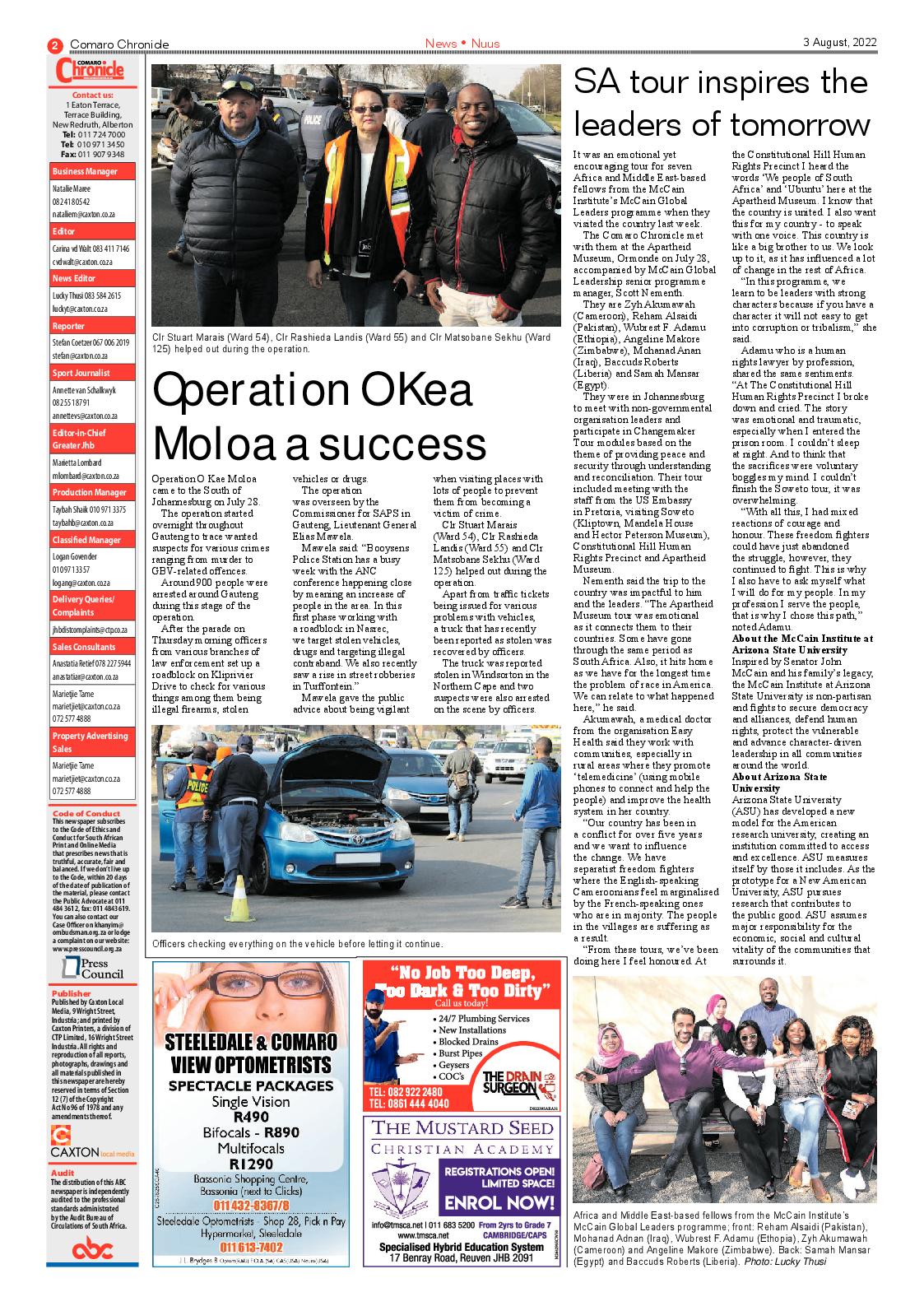 Comaro Chronicle 3 August 2022 page 4