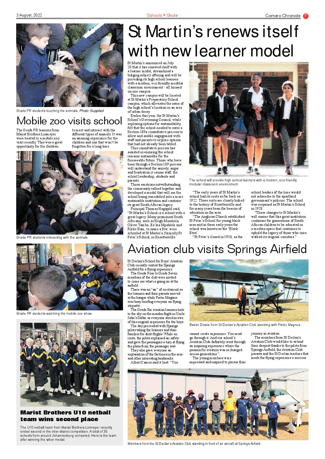 Comaro Chronicle 3 August 2022 page 9