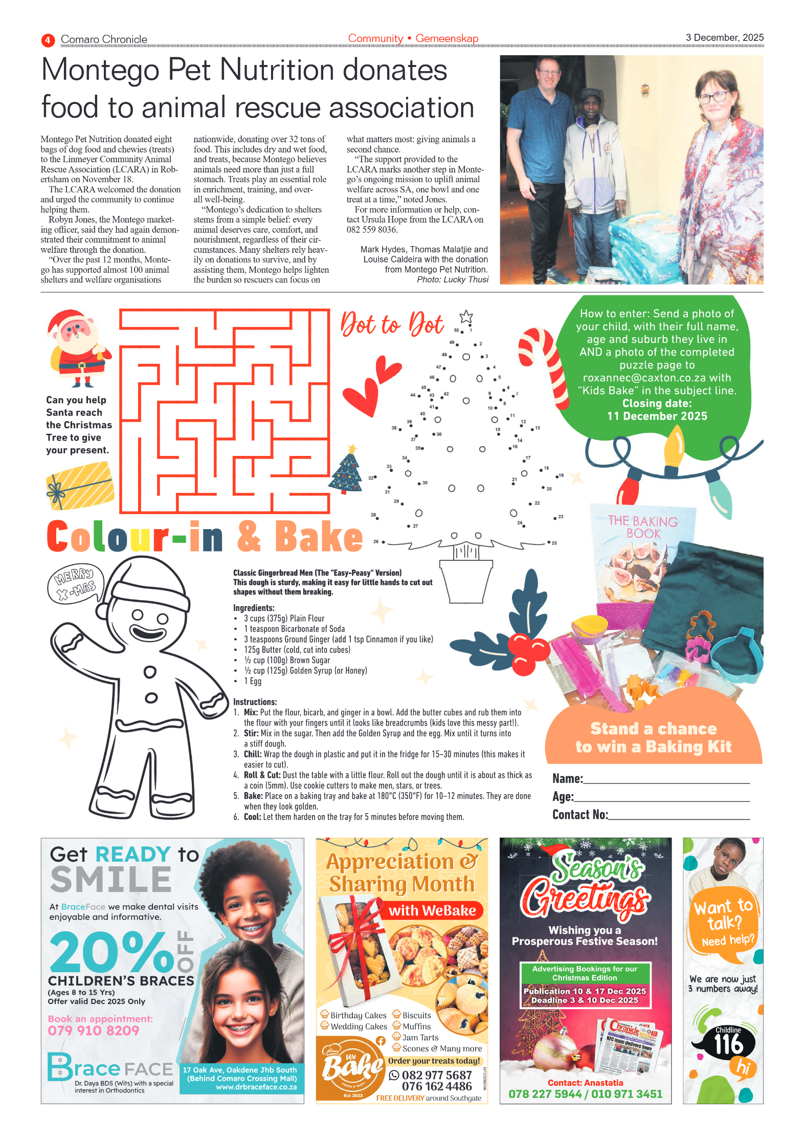 Comaro Chronicle 3 December 2025 page 4