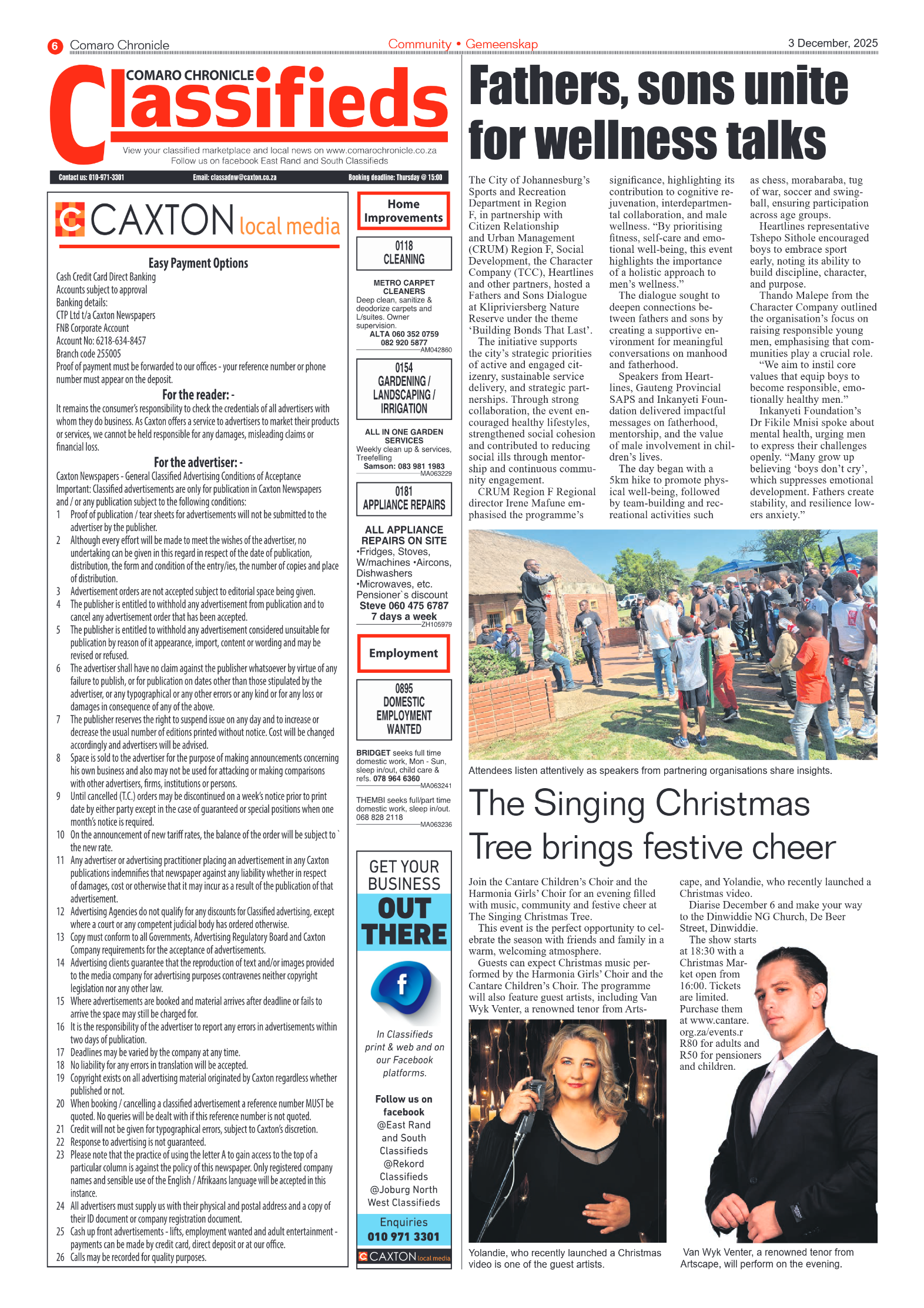 Comaro Chronicle 3 December 2025 page 6