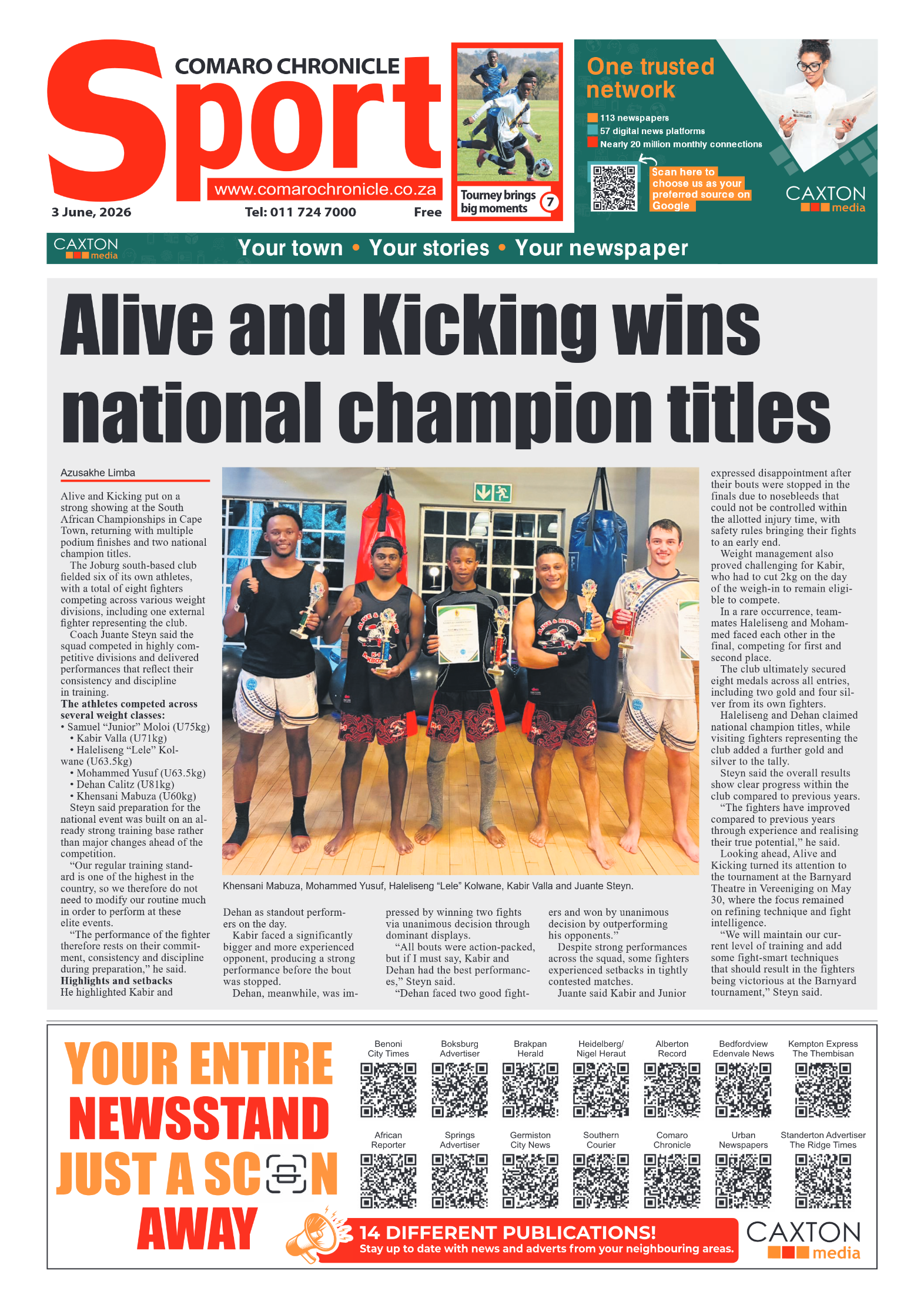 Comaro Chronicle 3 June 2026 page 8