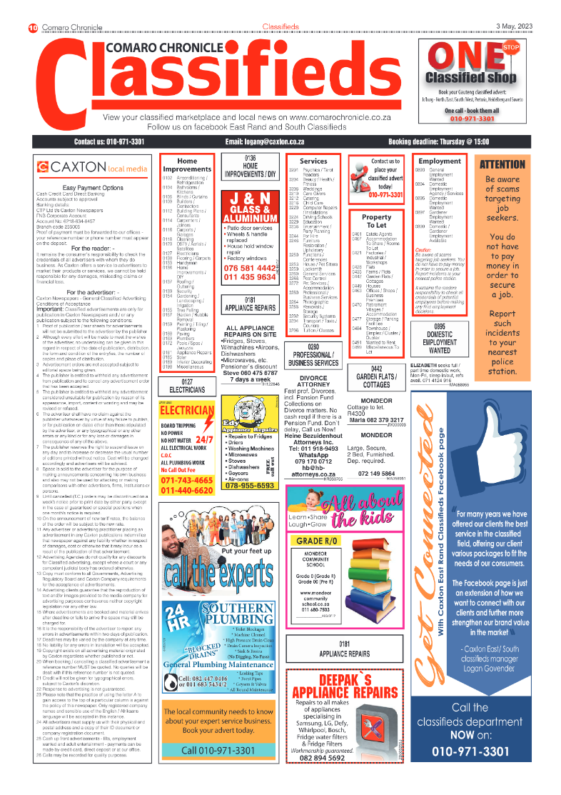 Comaro Chronicle 3 May 2023 page 10