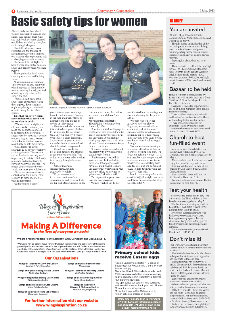Comaro Chronicle 3 May 2023 page 4