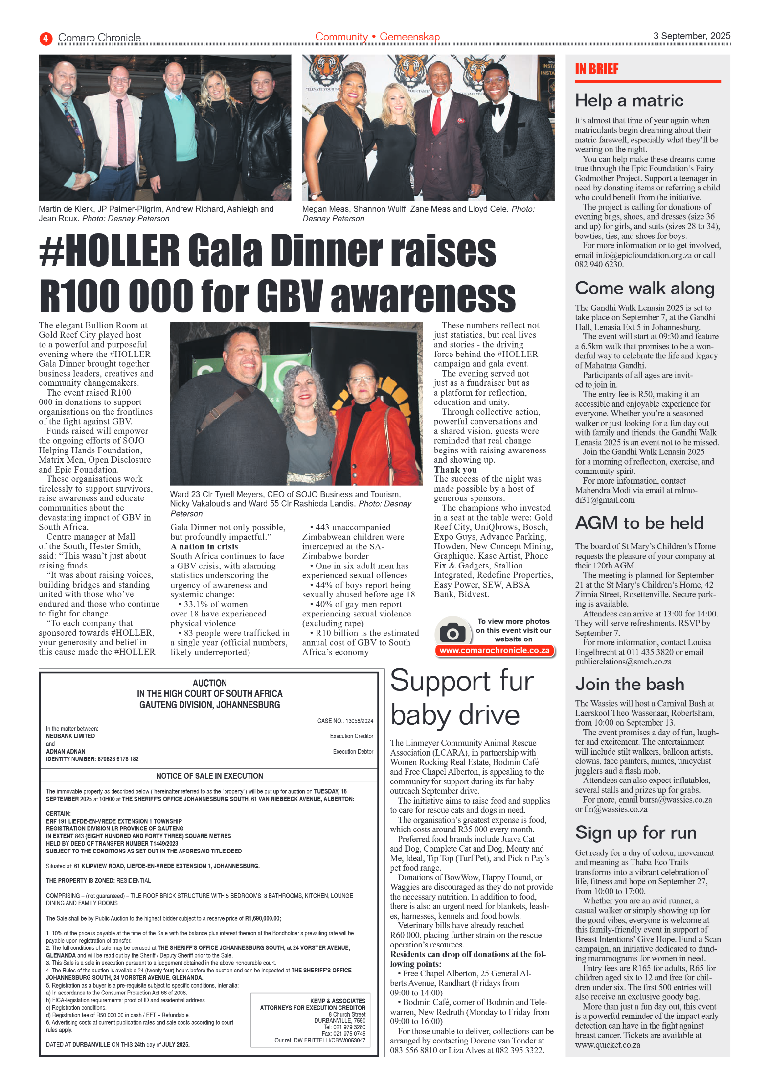 Comaro Chronicle 3 September 2025 page 4