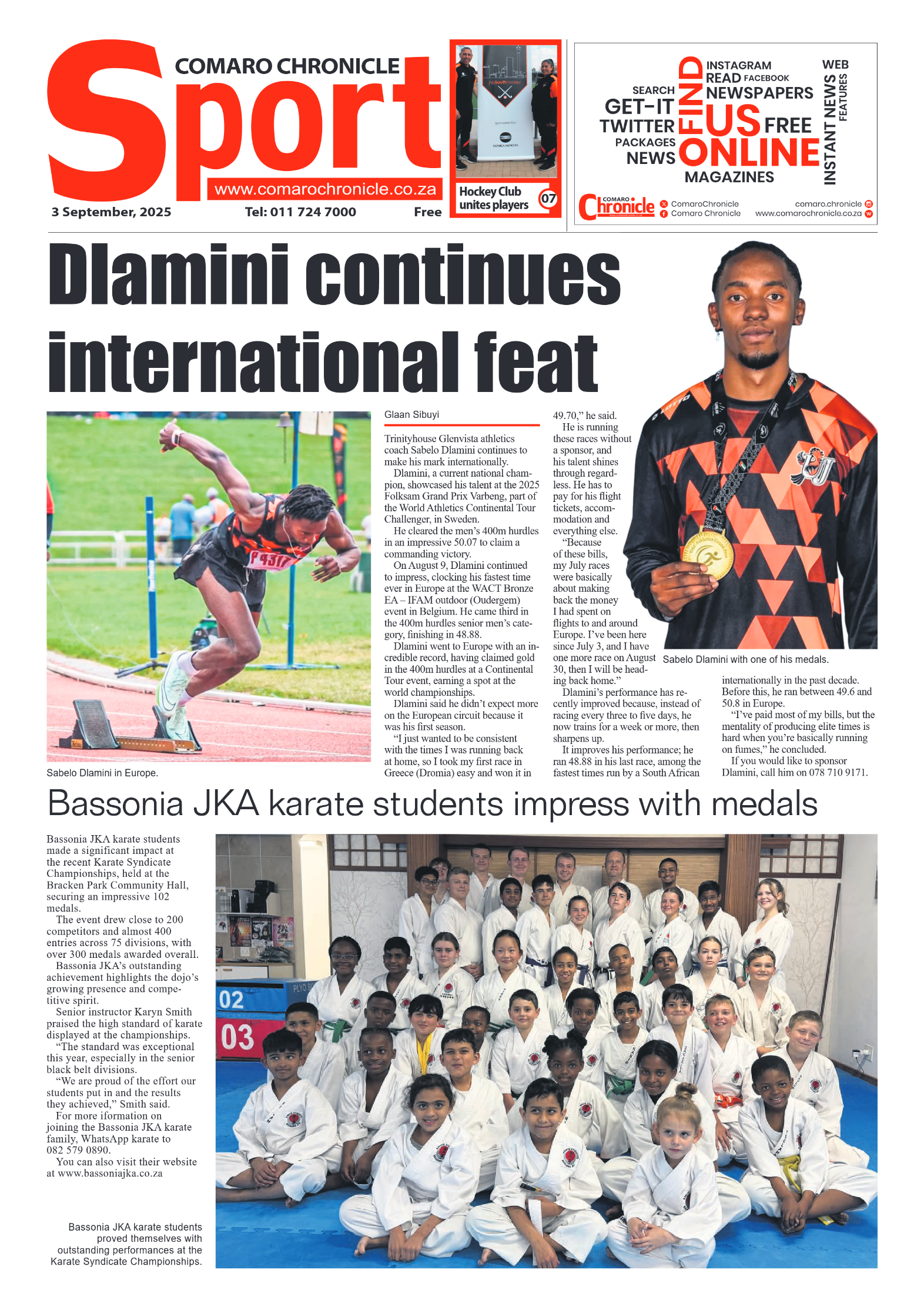 Comaro Chronicle 3 September 2025 page 8
