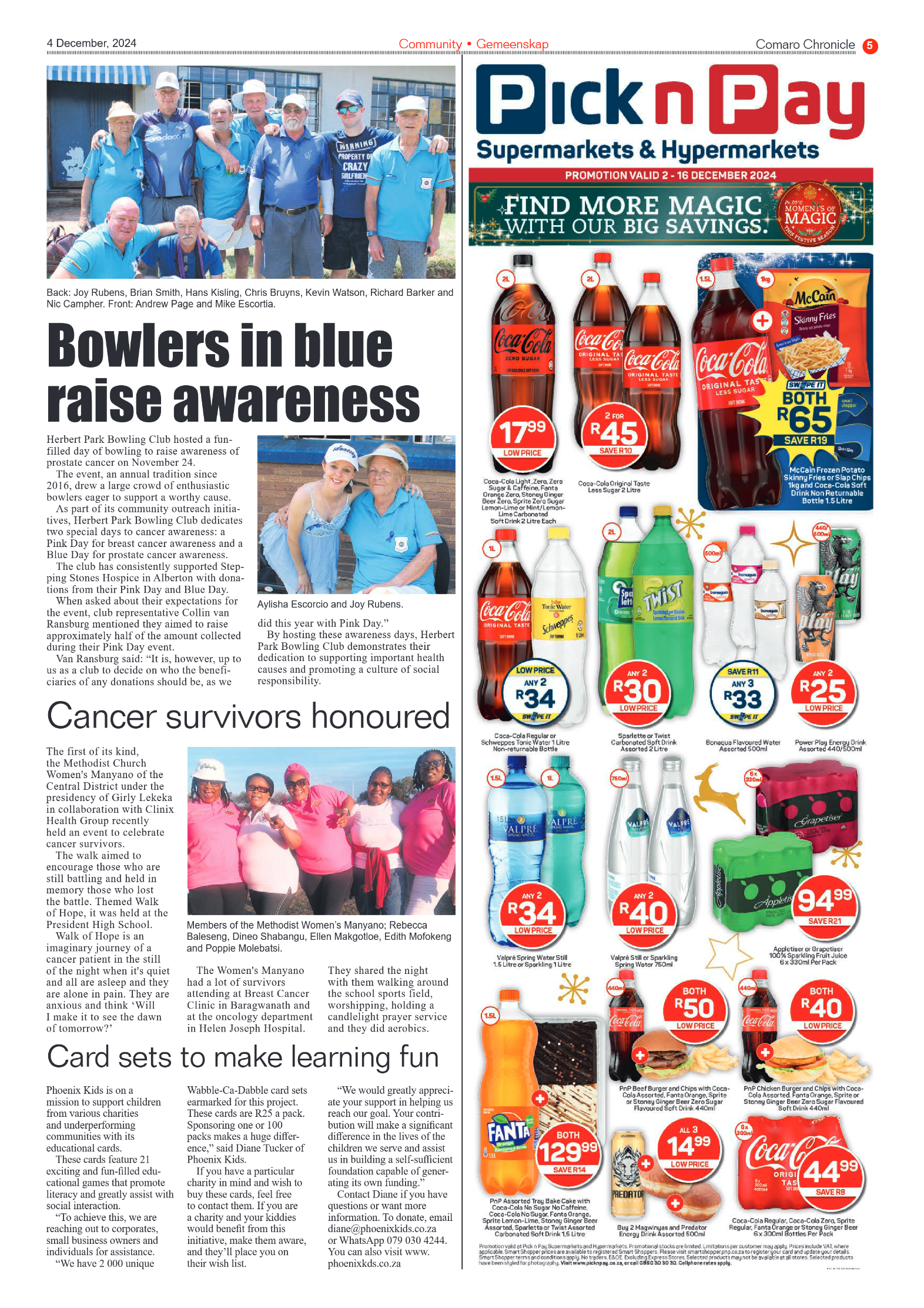 Comaro Chronicle 4 December 2024 page 5