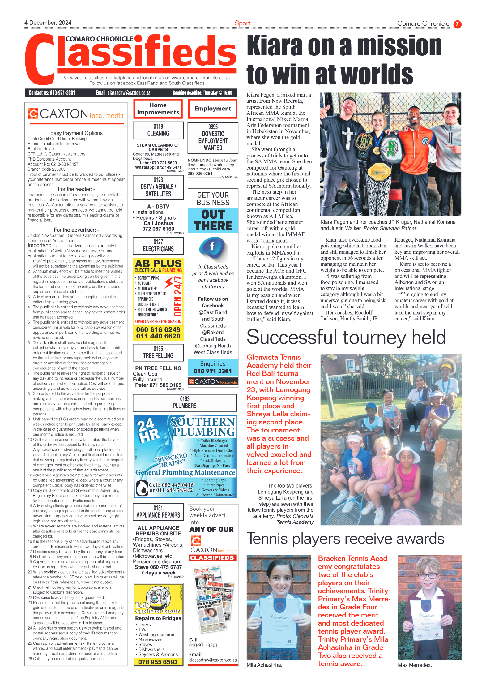 Comaro Chronicle 4 December 2024 page 7