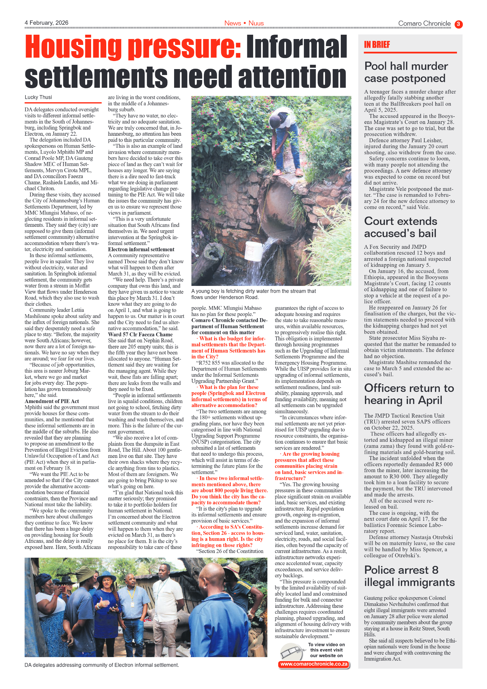 Comaro Chronicle 4 February 2026 page 3