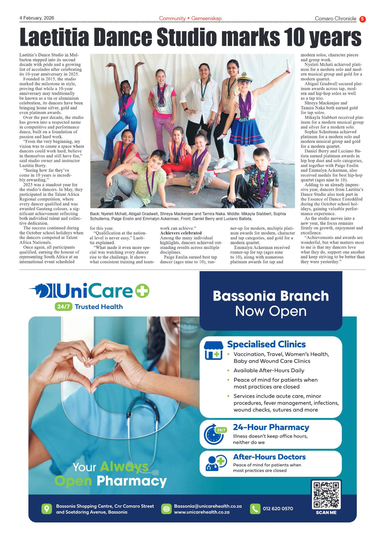 Comaro Chronicle 4 February 2026 page 5