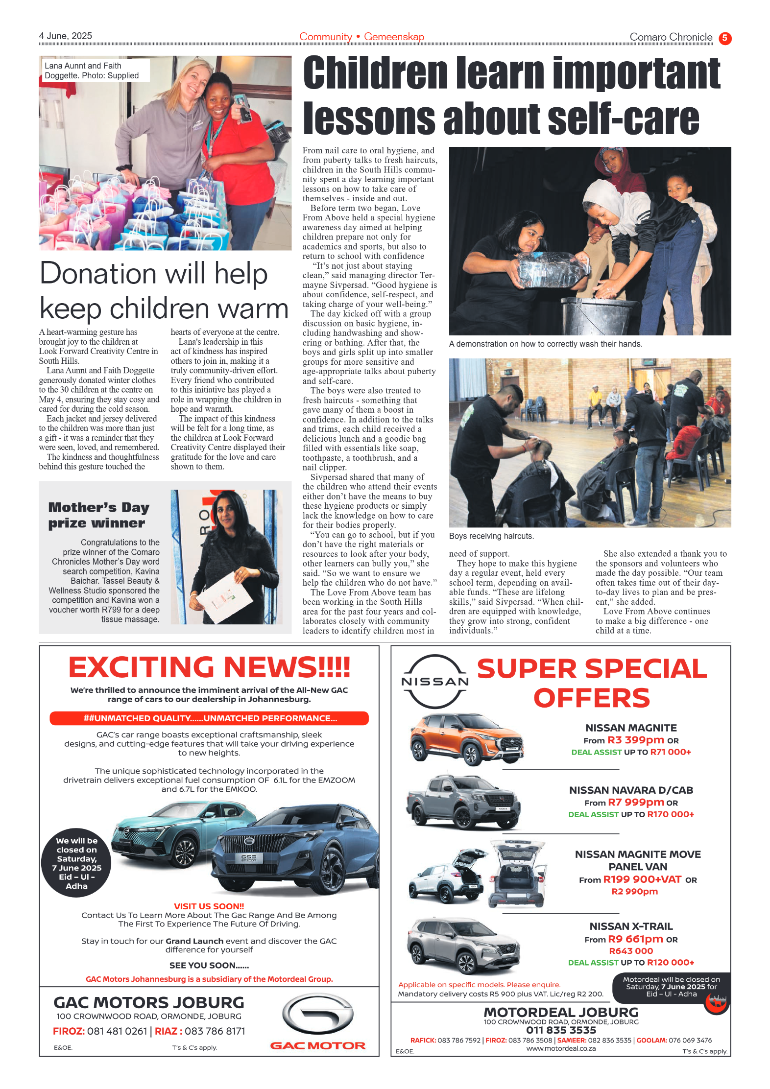 Comaro Chronicle 4 June 2025 page 5