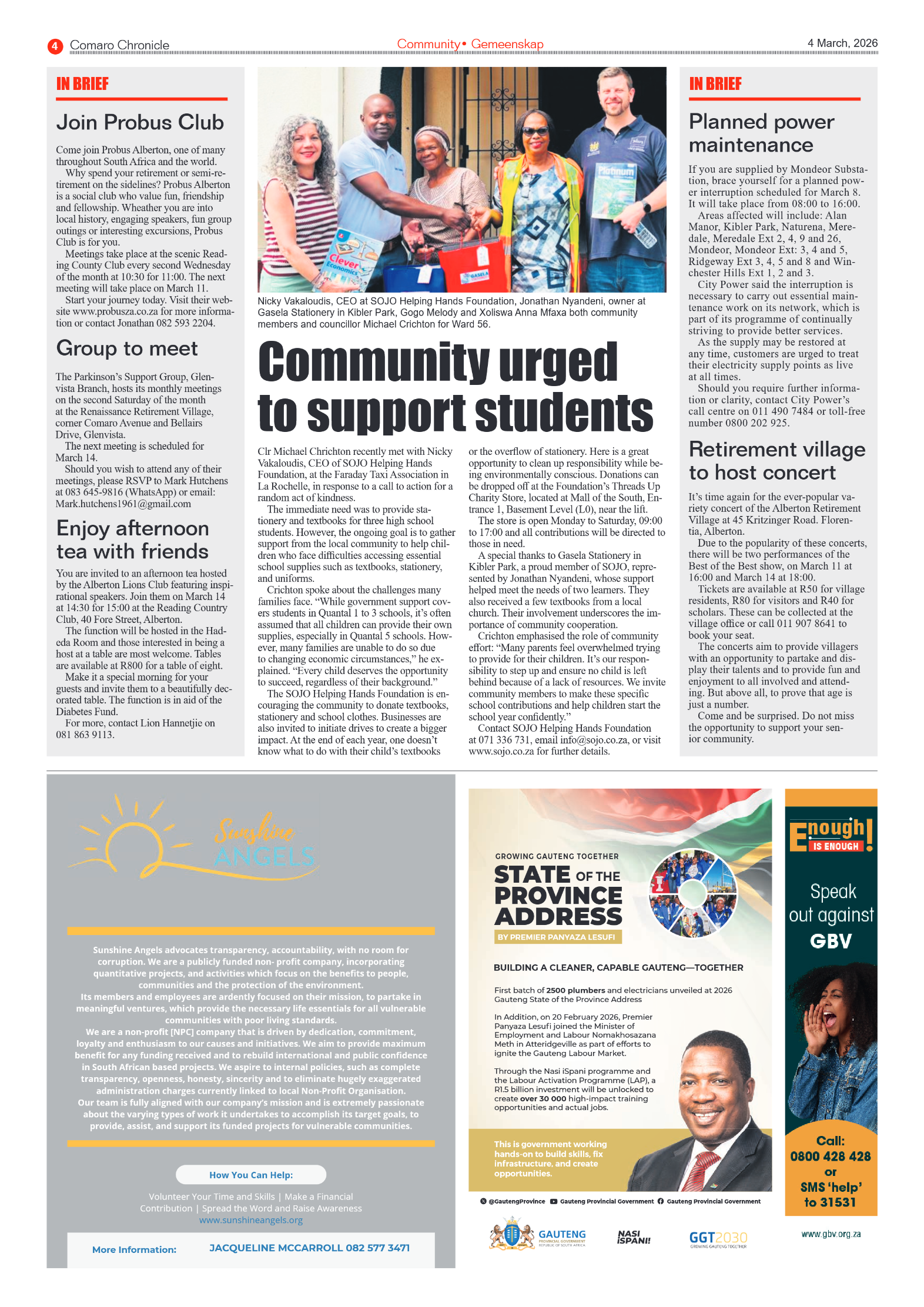 Comaro Chronicle 4 March 2026 page 4