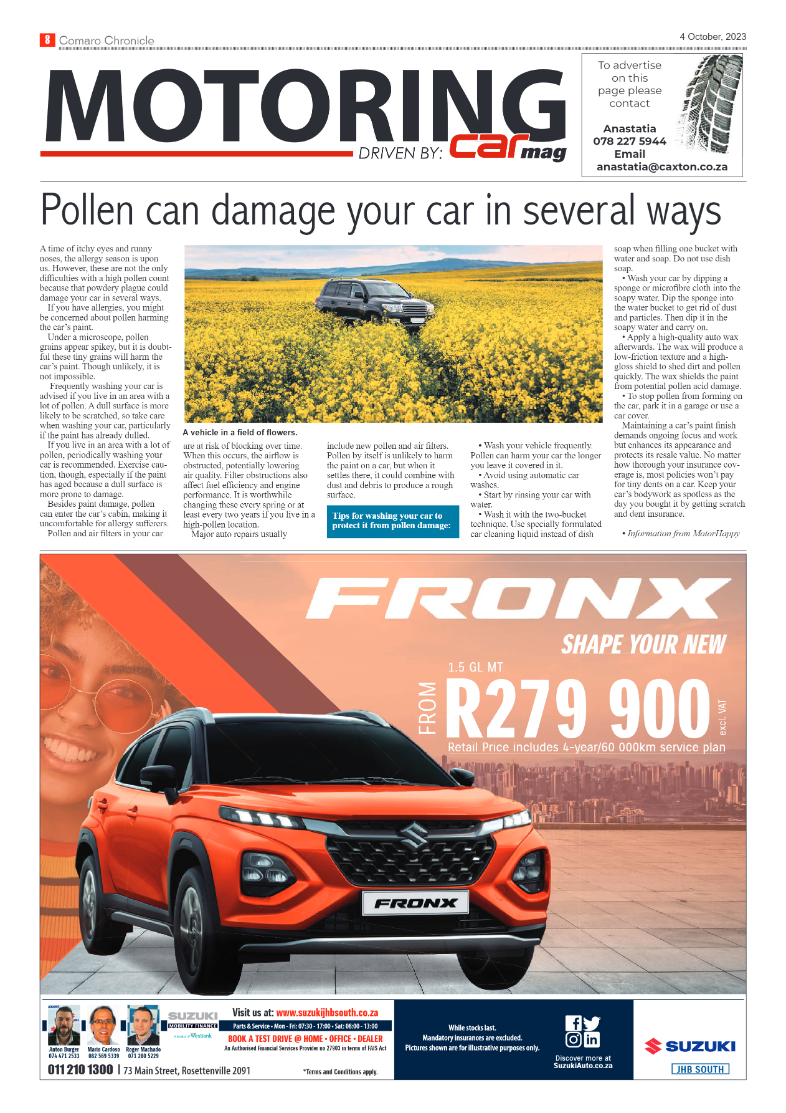 Comaro Chronicle 4 October 2023 page 8