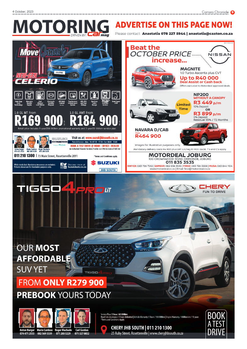 Comaro Chronicle 4 October 2023 page 9