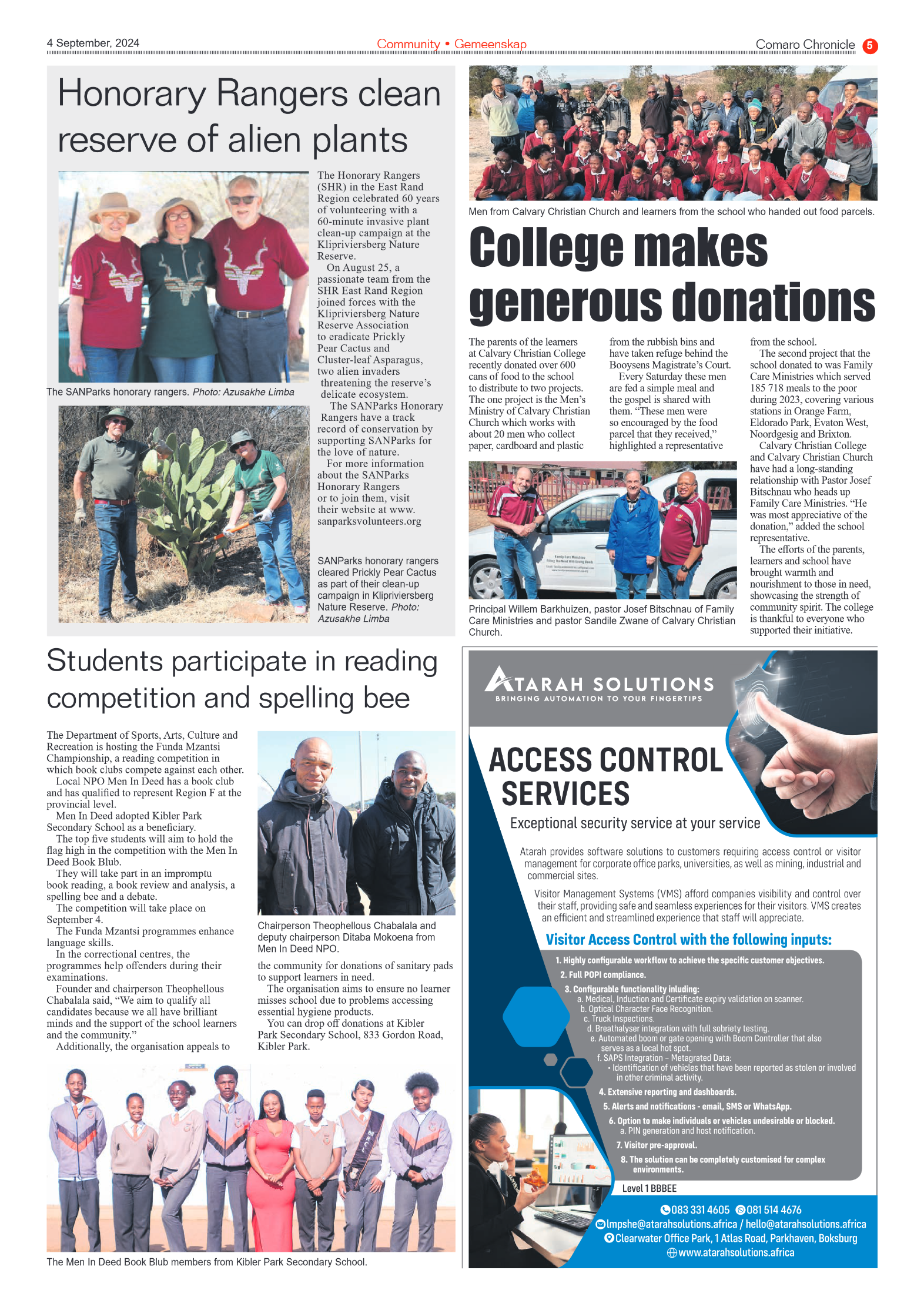 Comaro Chronicle 4 September 2024 page 5