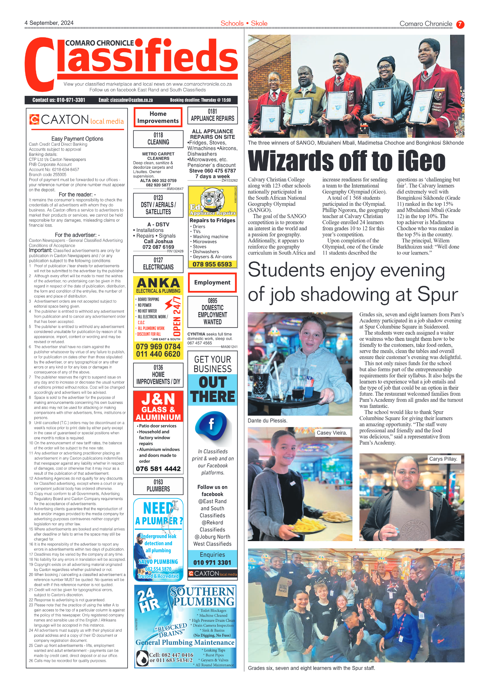 Comaro Chronicle 4 September 2024 page 7