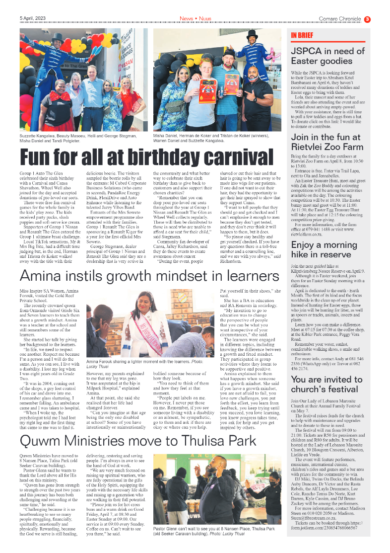 Comaro Chronicle 5 April 2023 page 3