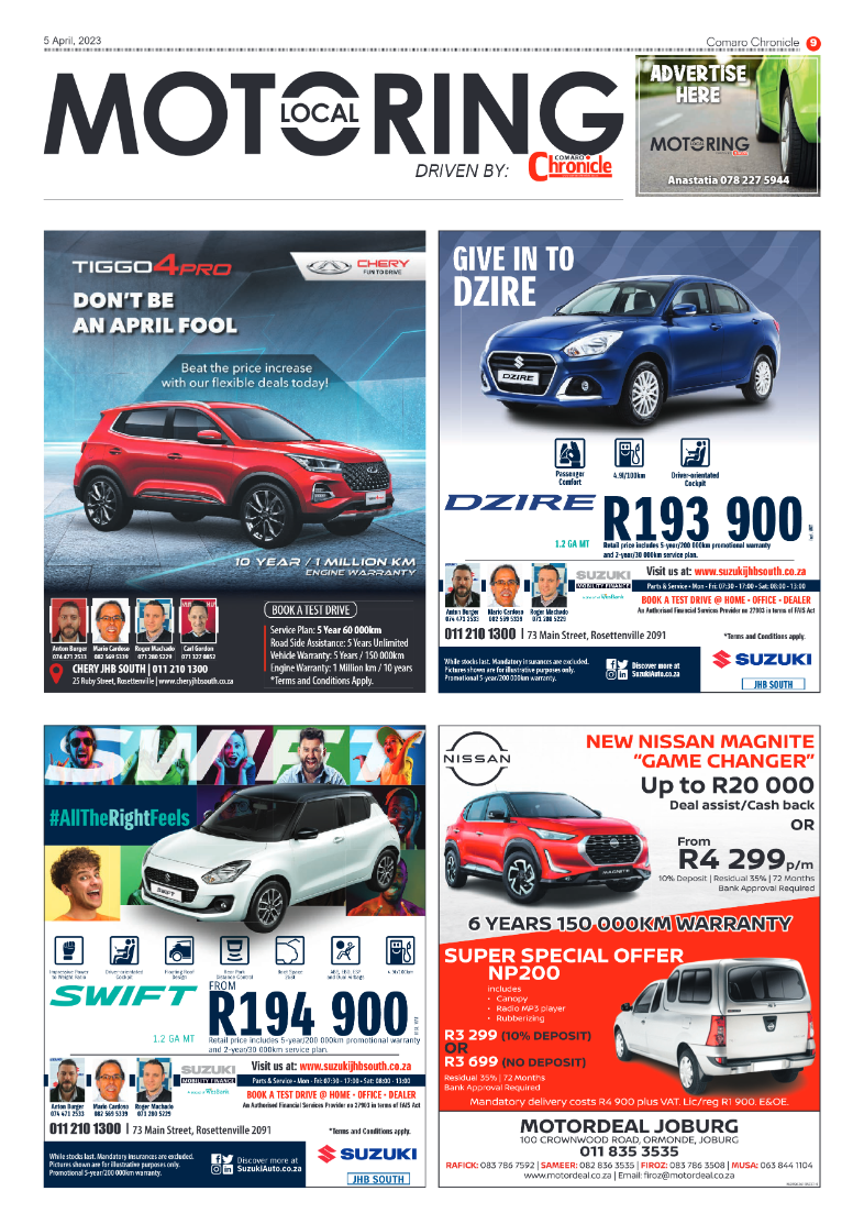 Comaro Chronicle 5 April 2023 page 9