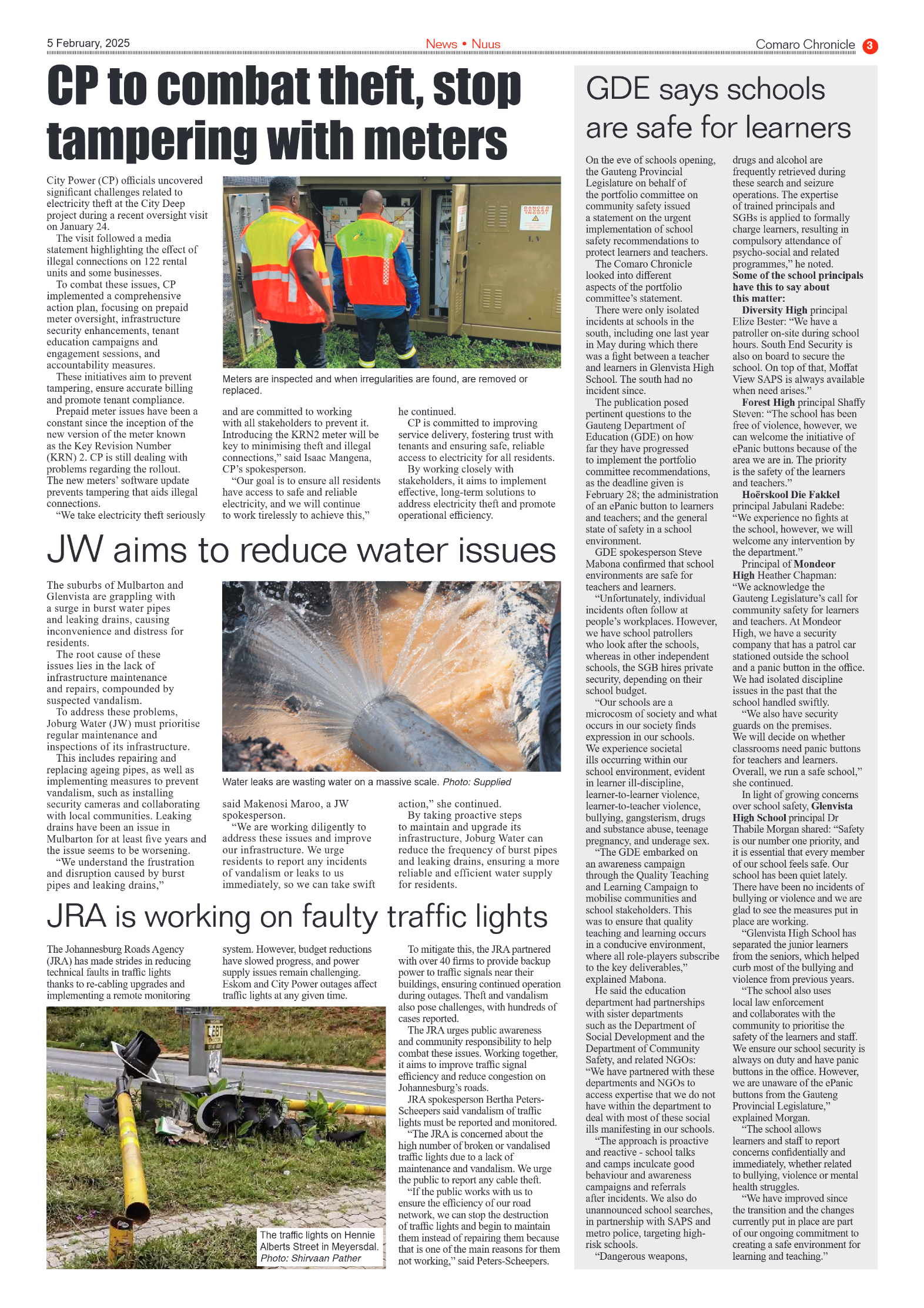 Comaro Chronicle 5 February 2025 page 3