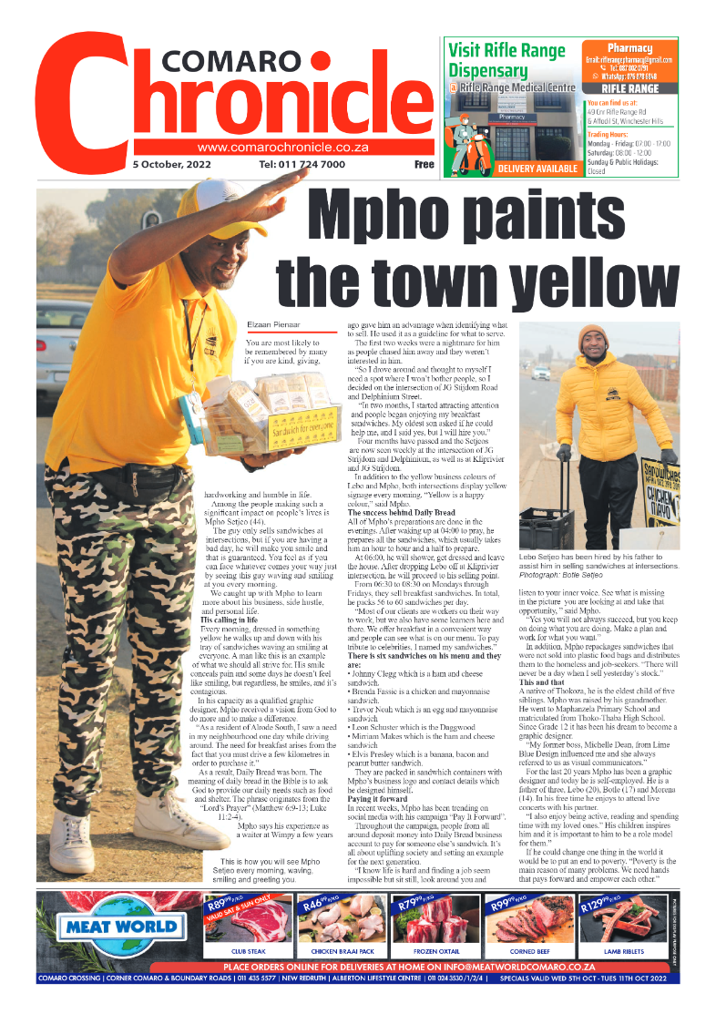 Comaro Chronicle 5 October 2022 page 3