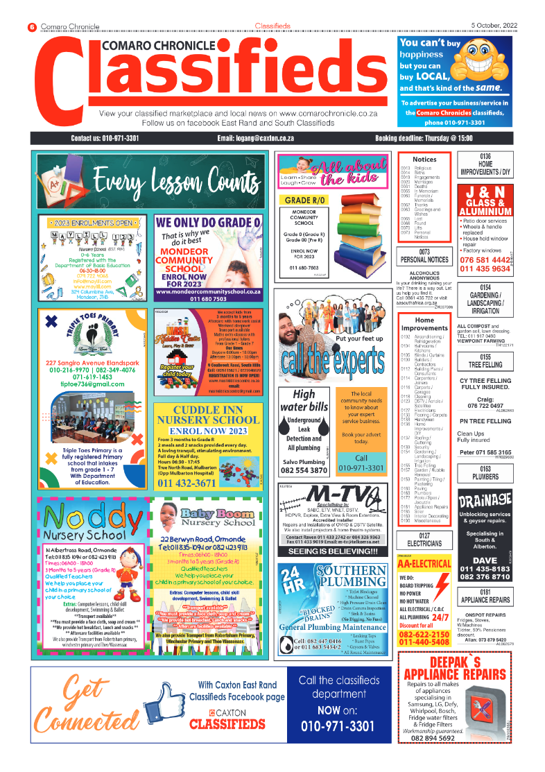Comaro Chronicle 5 October 2022 page 8