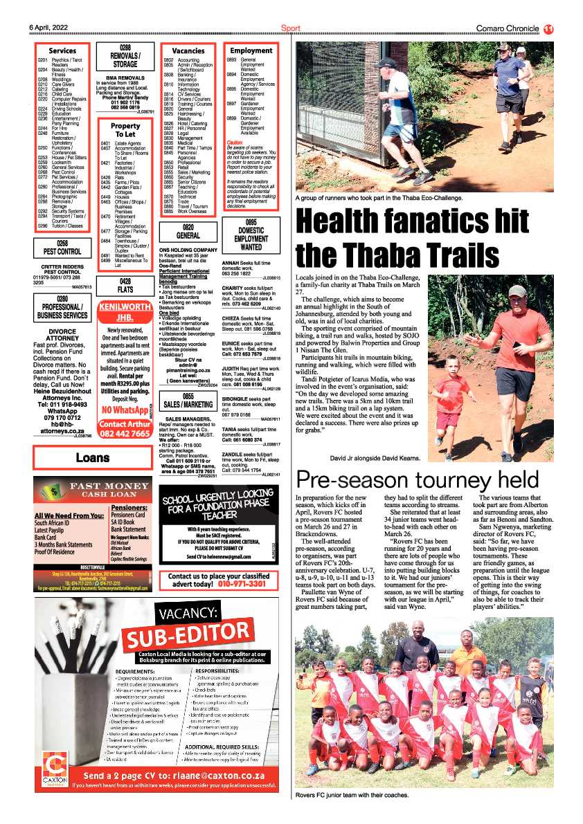Comaro Chronicle 6 April 2022 page 13