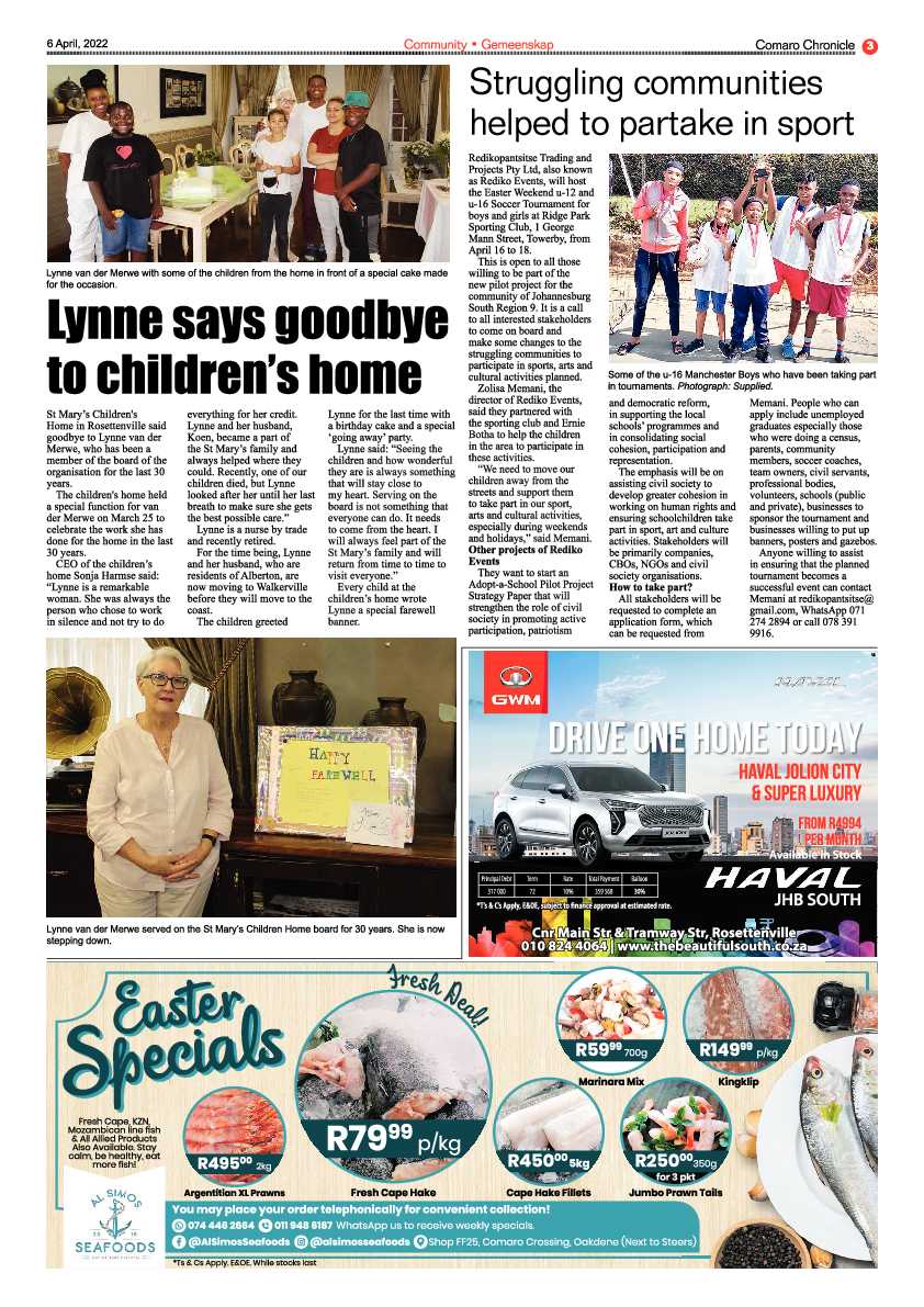Comaro Chronicle 6 April 2022 page 5