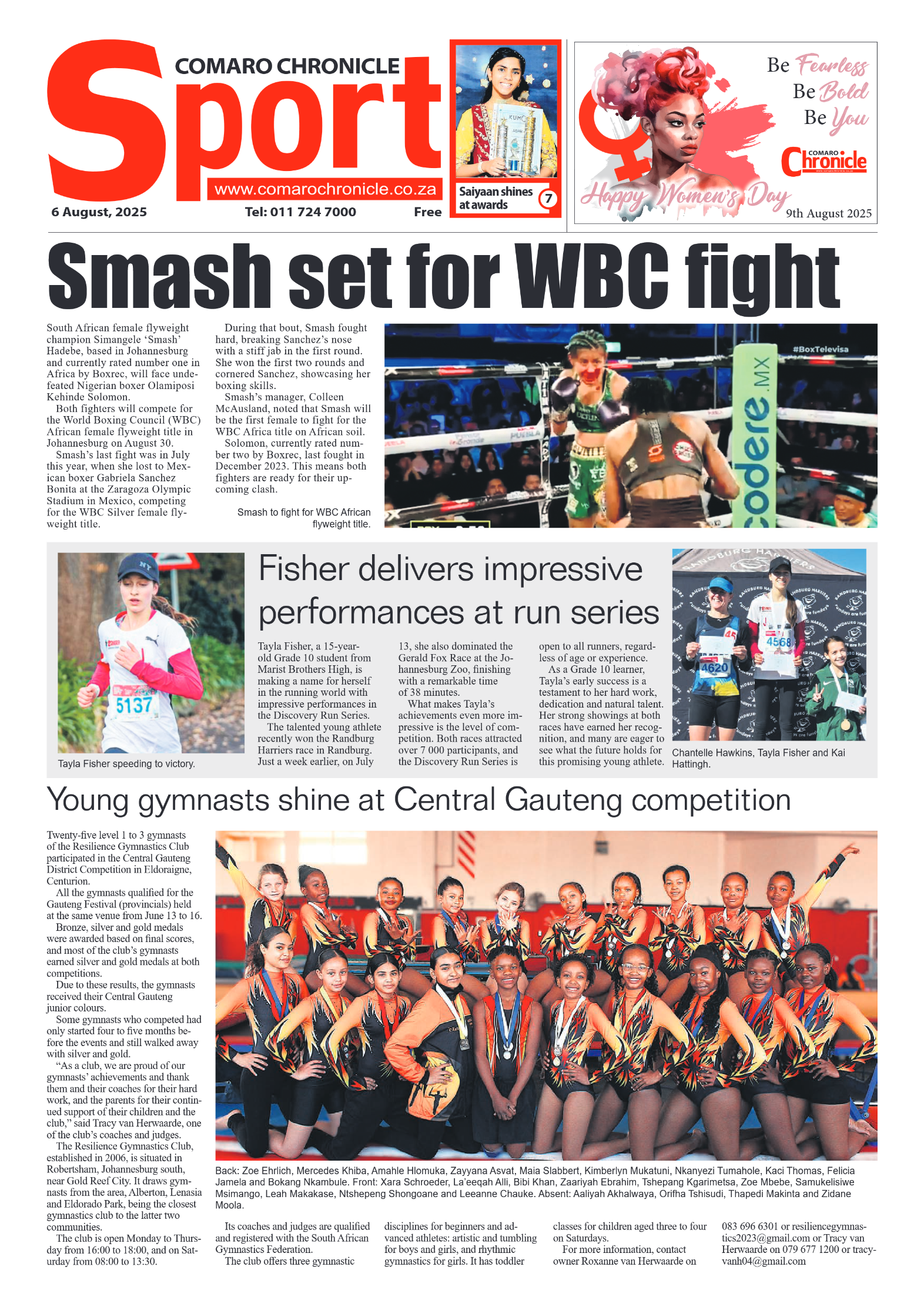 Comaro Chronicle 6 August 2025 page 8