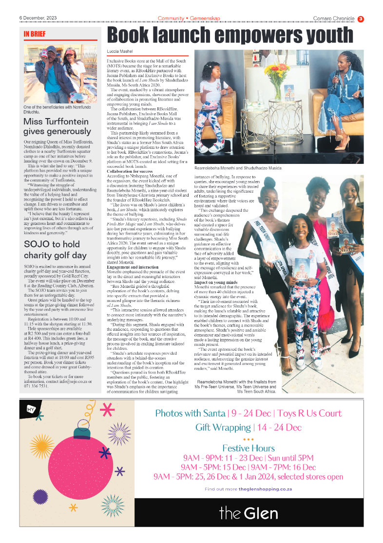 Comaro Chronicle 6 December 2023 page 3
