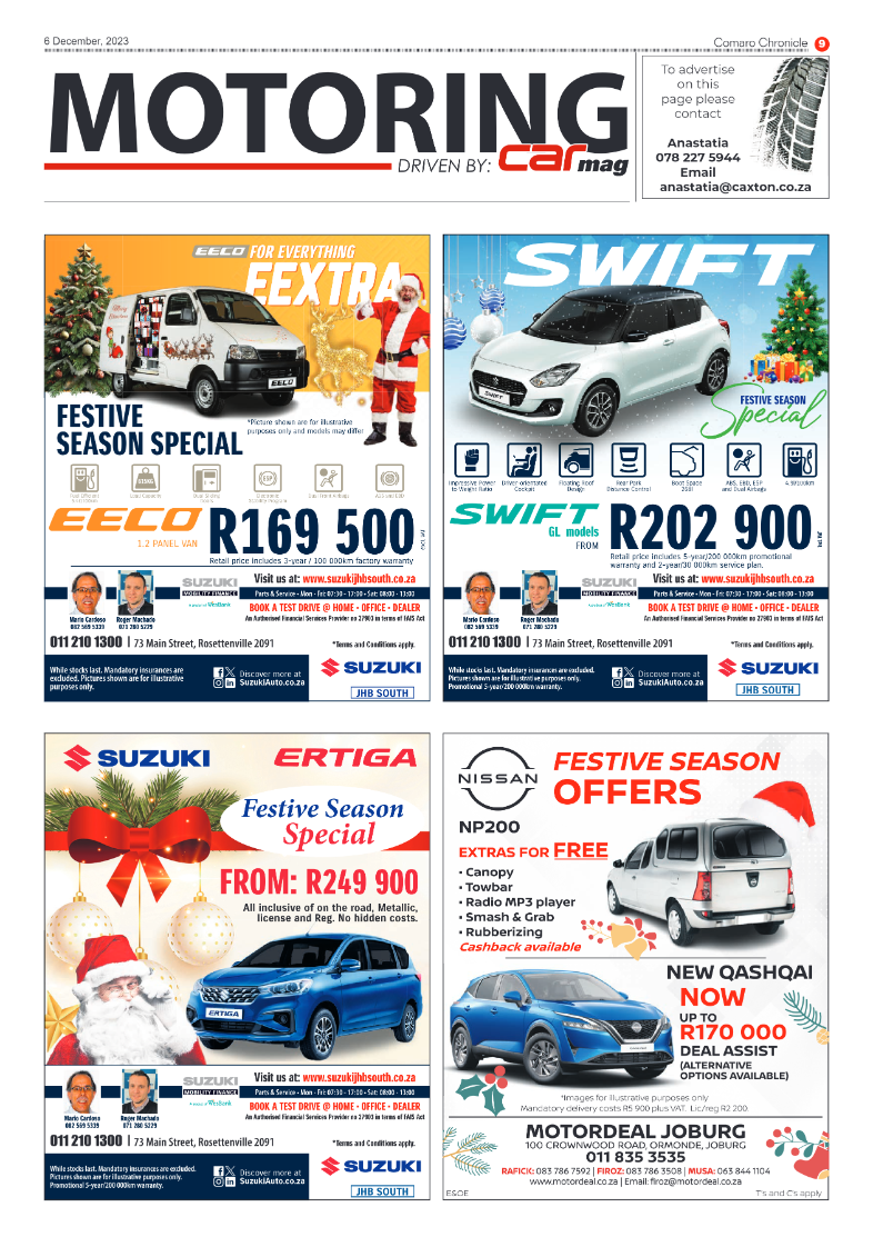 Comaro Chronicle 6 December 2023 page 9