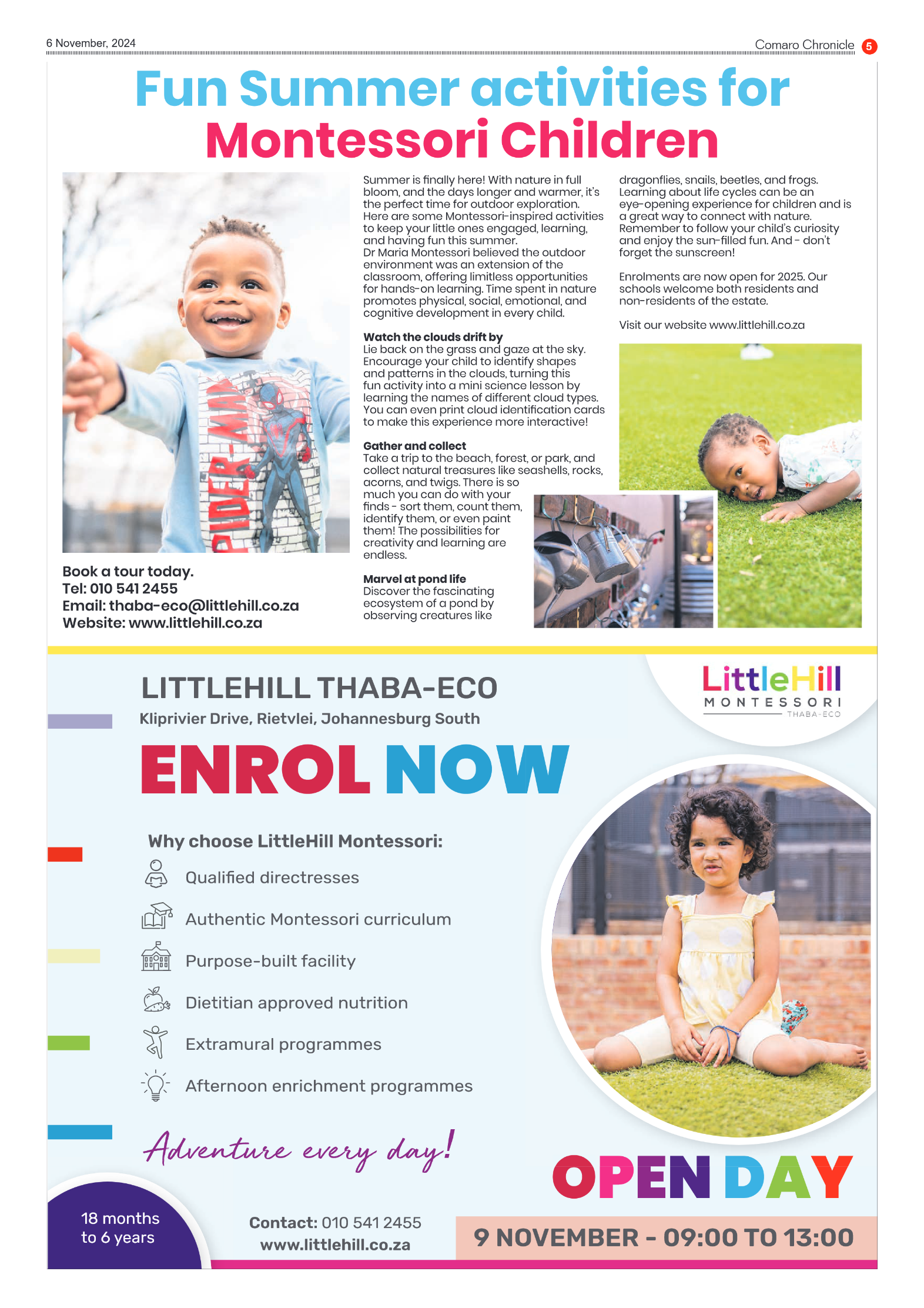 Comaro Chronicle 6 Novemberr 2024 page 5