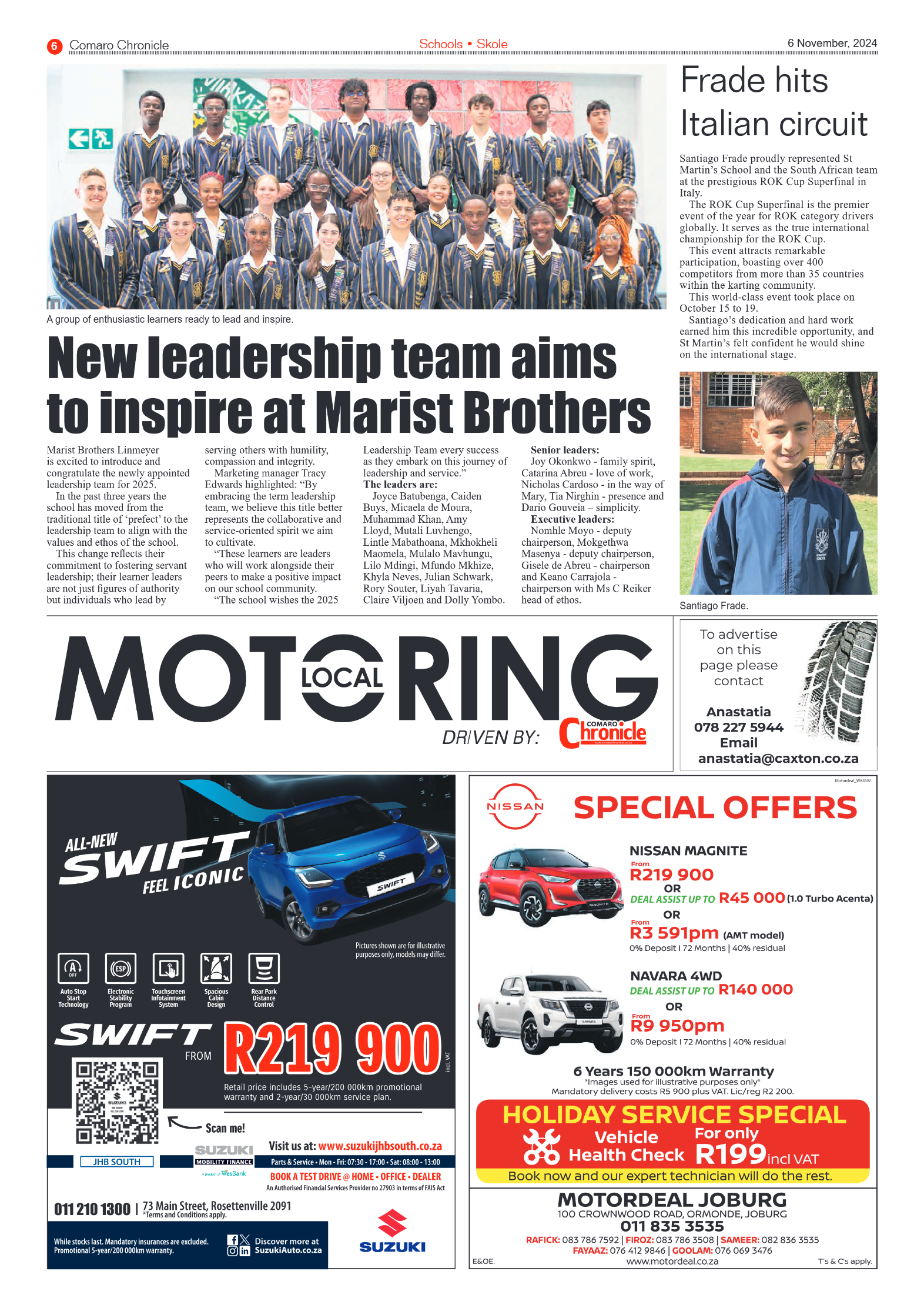 Comaro Chronicle 6 Novemberr 2024 page 6