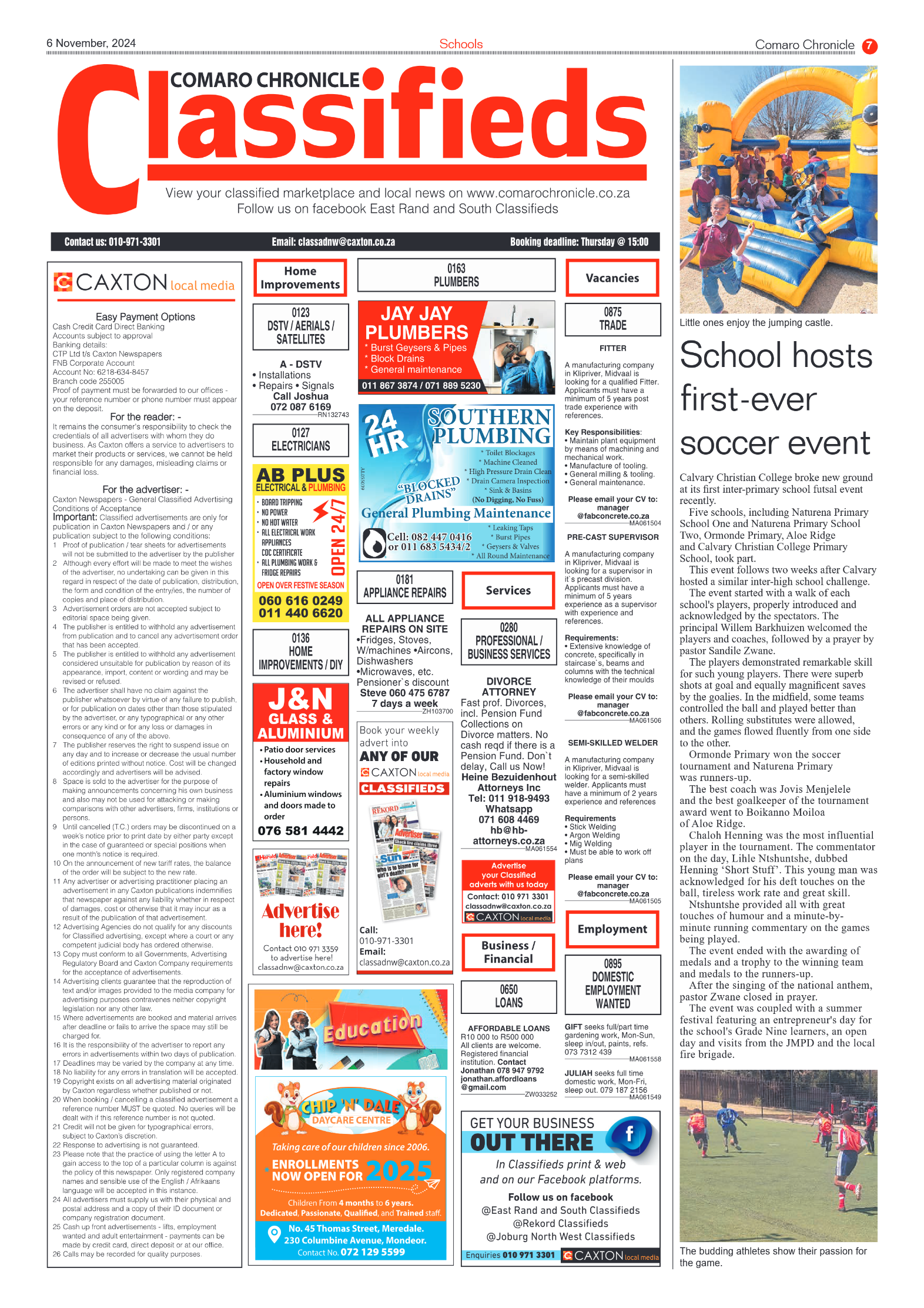 Comaro Chronicle 6 Novemberr 2024 page 7