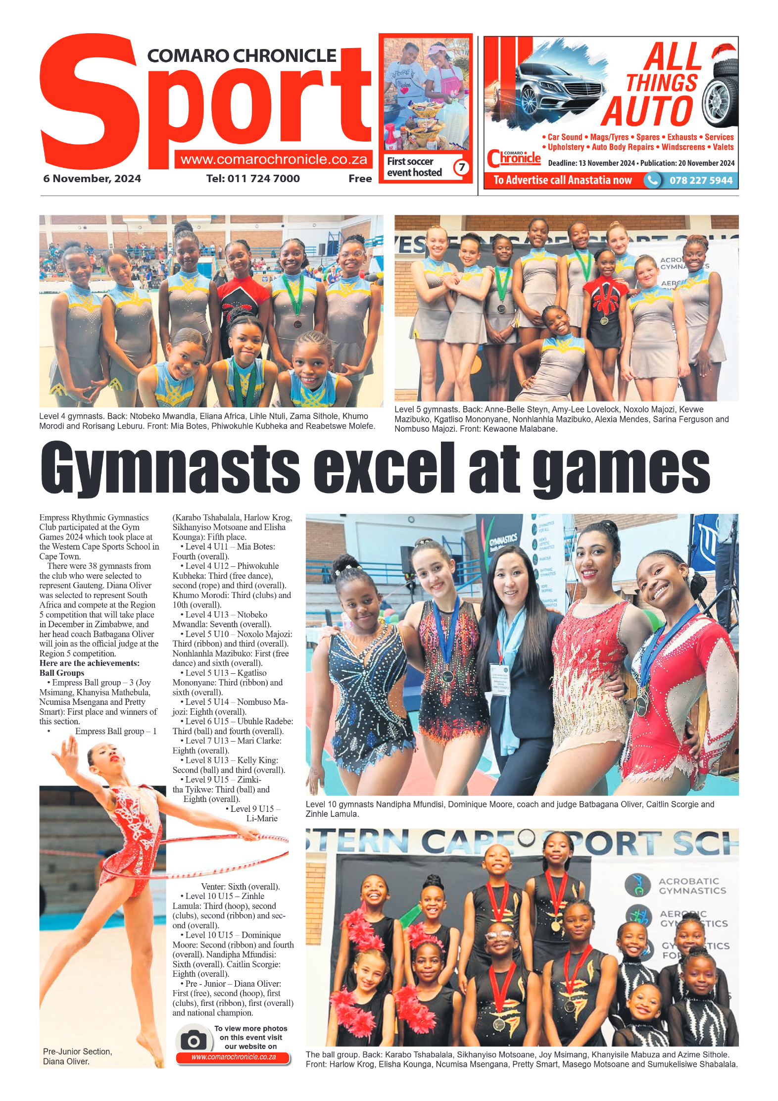 Comaro Chronicle 6 Novemberr 2024 page 8