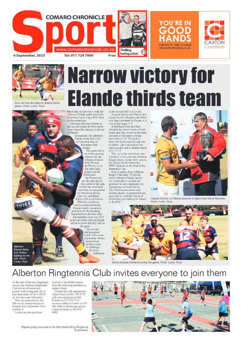 Comaro Chronicle 6 September 2023 page 12