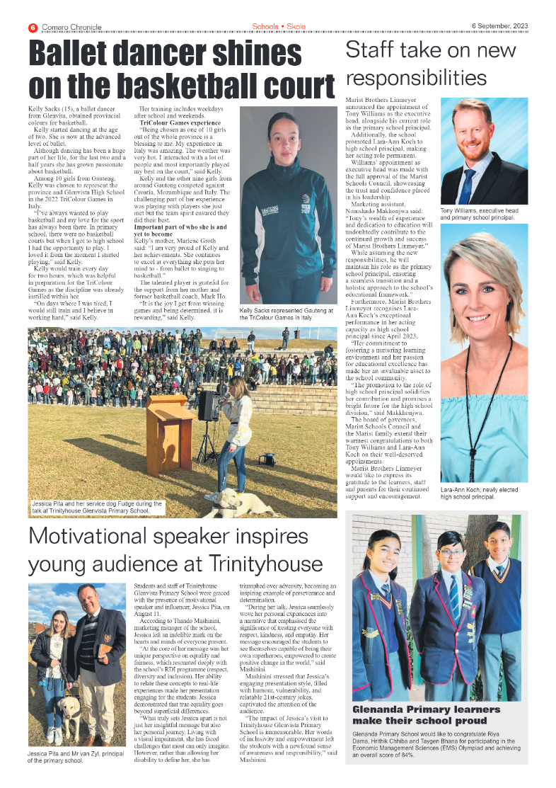 Comaro Chronicle 6 September 2023 page 6