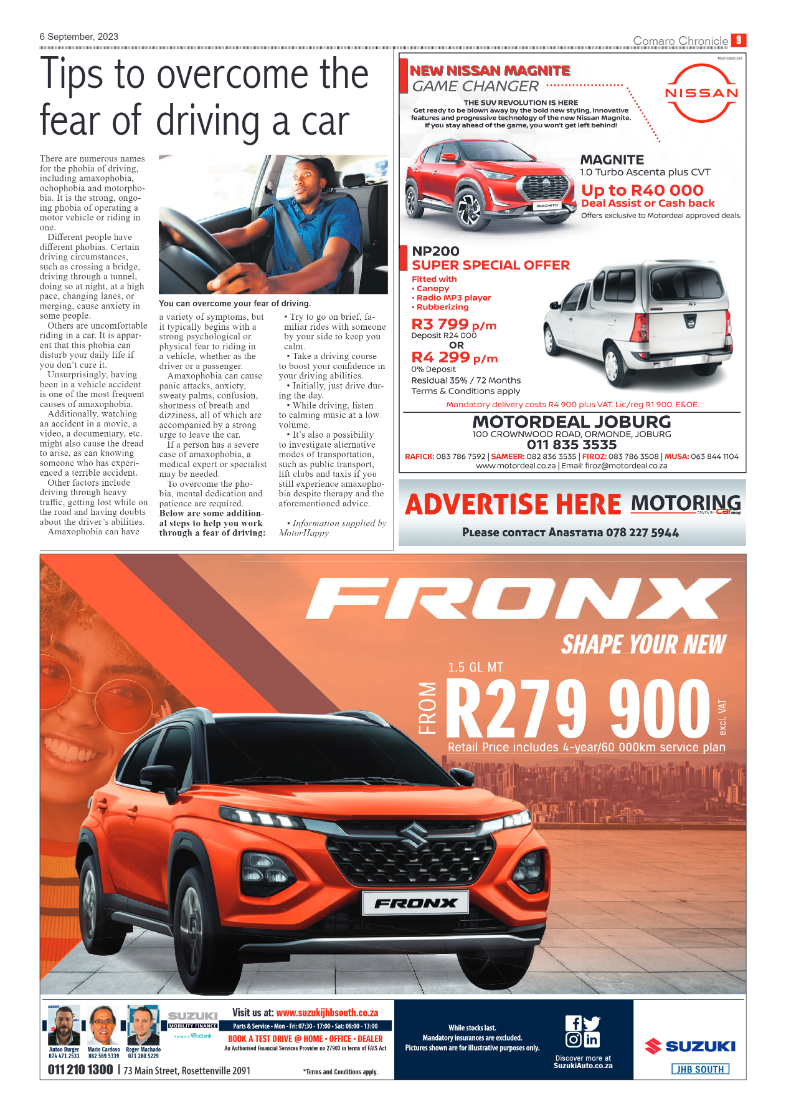Comaro Chronicle 6 September 2023 page 9