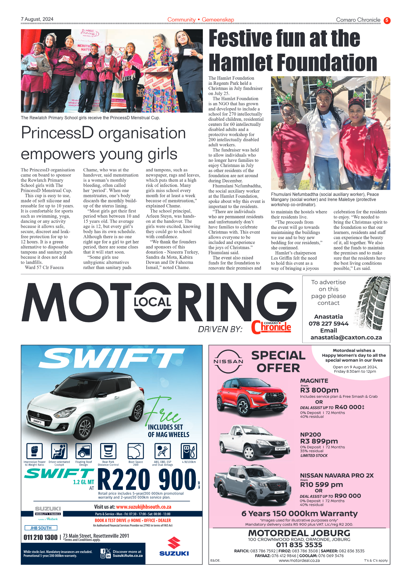 Comaro Chronicle 7 August 2024 page 5