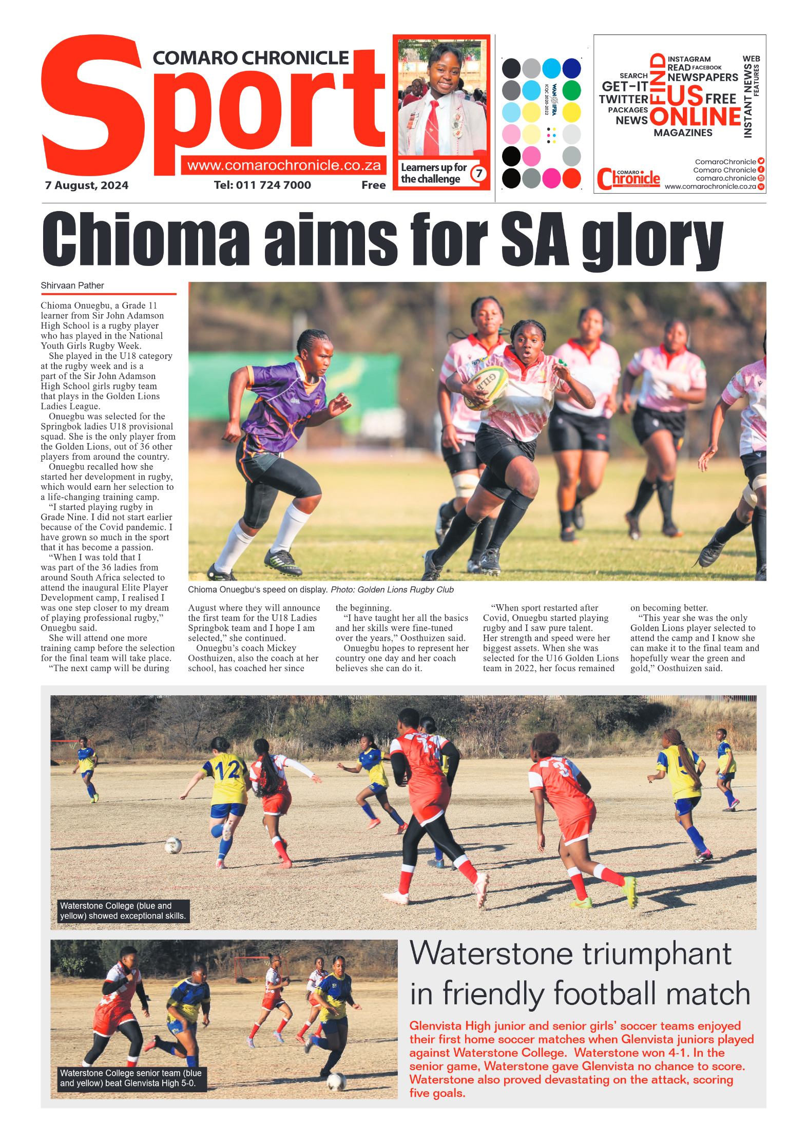 Comaro Chronicle 7 August 2024 page 8