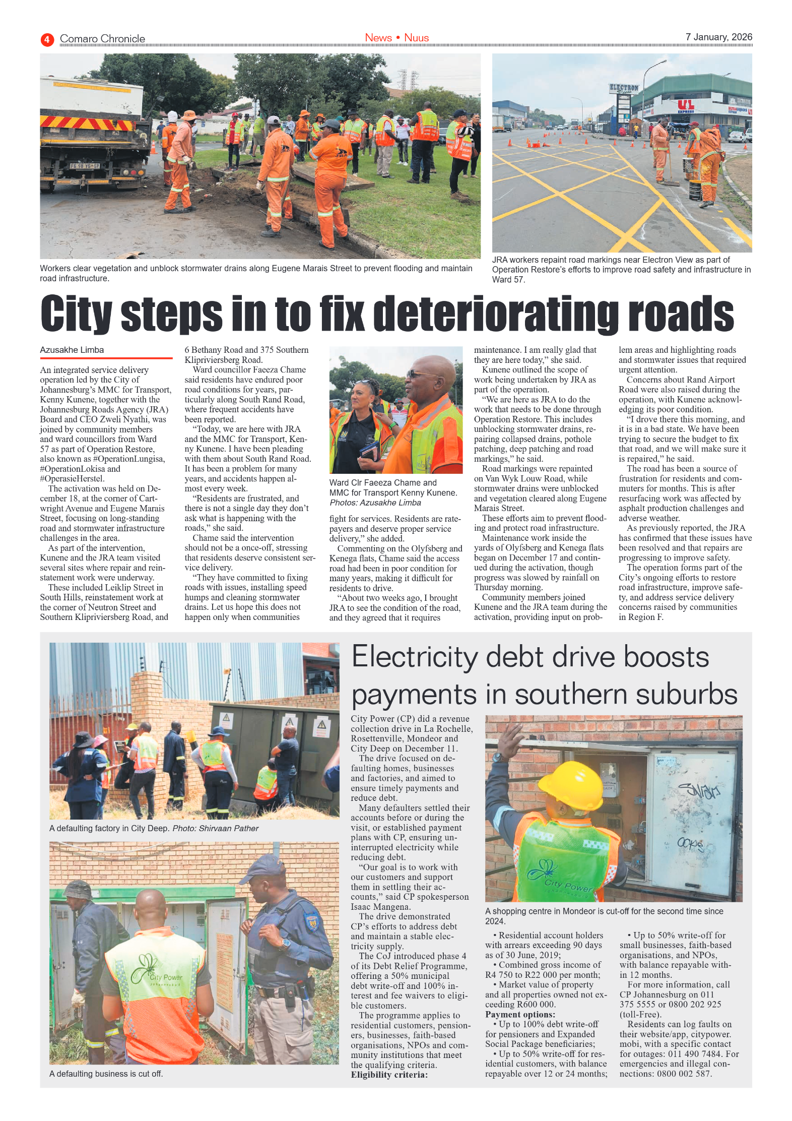 Comaro Chronicle 7 January 2026 page 4