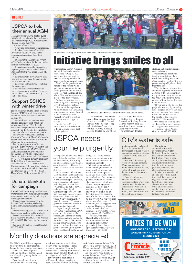 Comaro Chronicle 7 June 2023 page 3