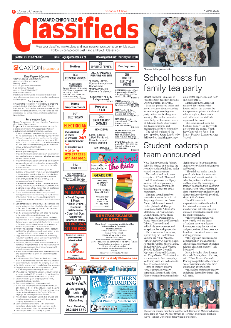 Comaro Chronicle 7 June 2023 page 6