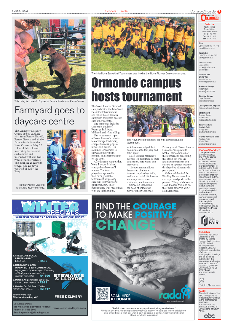 Comaro Chronicle 7 June 2023 page 7