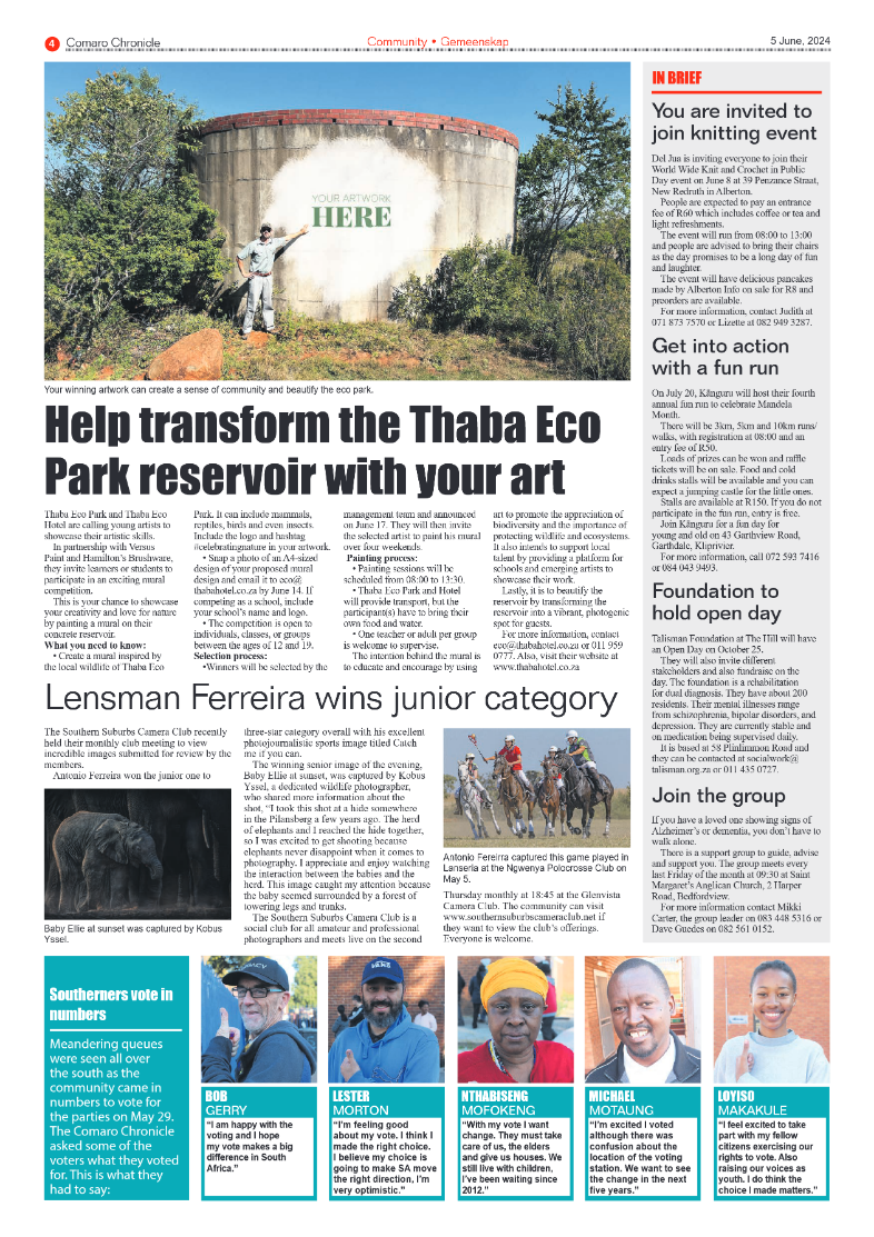 Comaro Chronicle 7 June 2024 page 4