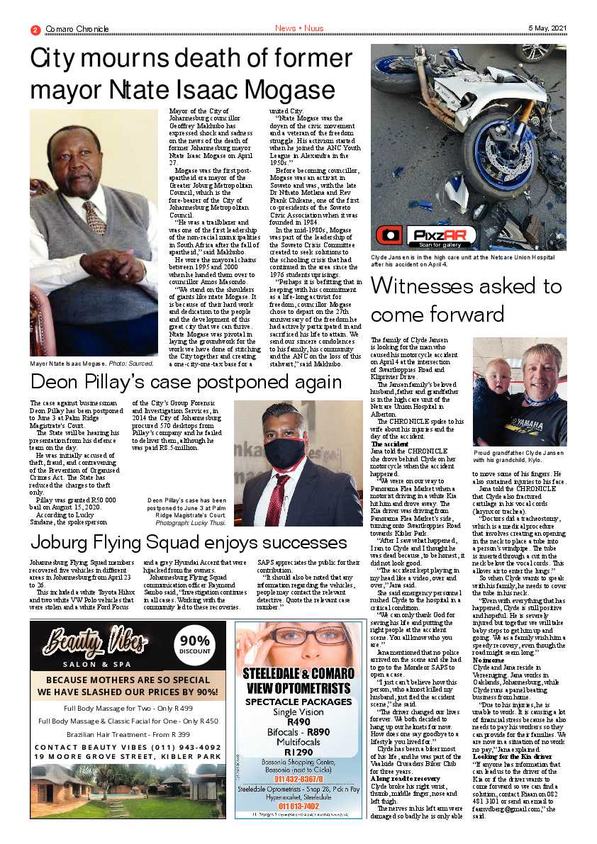 Comaro Chronicle 7 May 2021 page 2