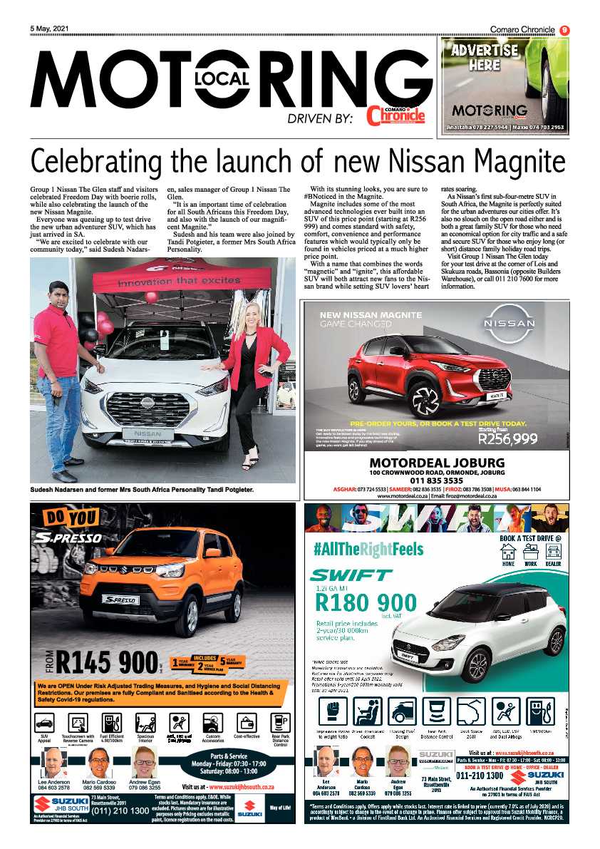 Comaro Chronicle 7 May 2021 page 9
