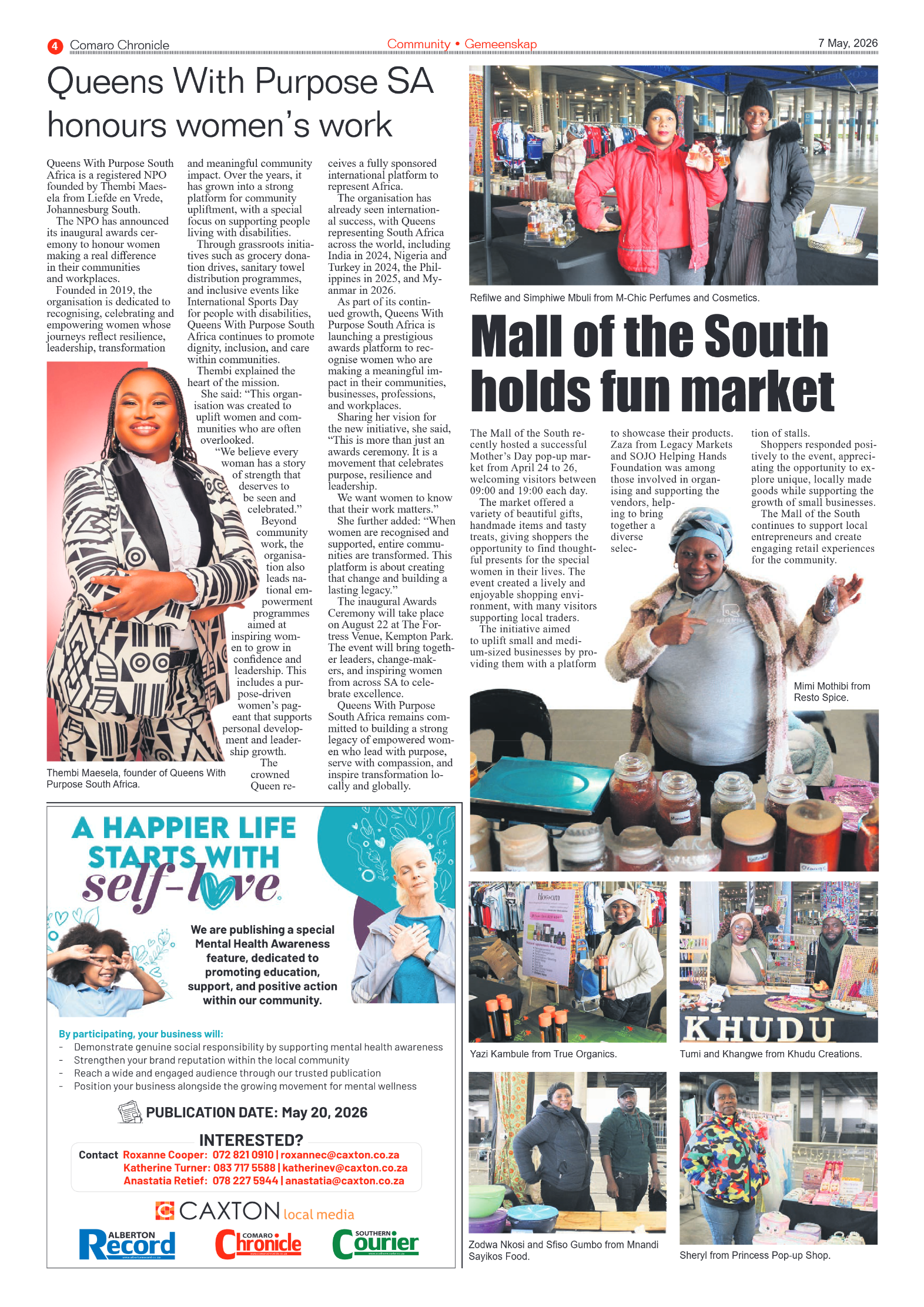 Comaro Chronicle 7 May 2026 page 4